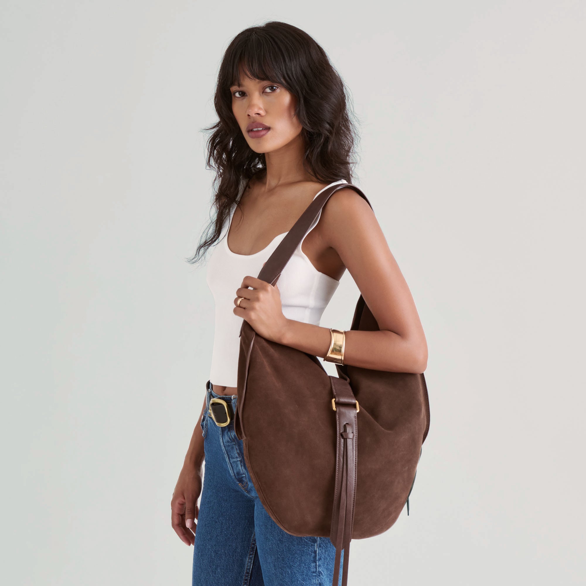 OAKLEY TOTE CHOCOLATE SUEDE - Image 6