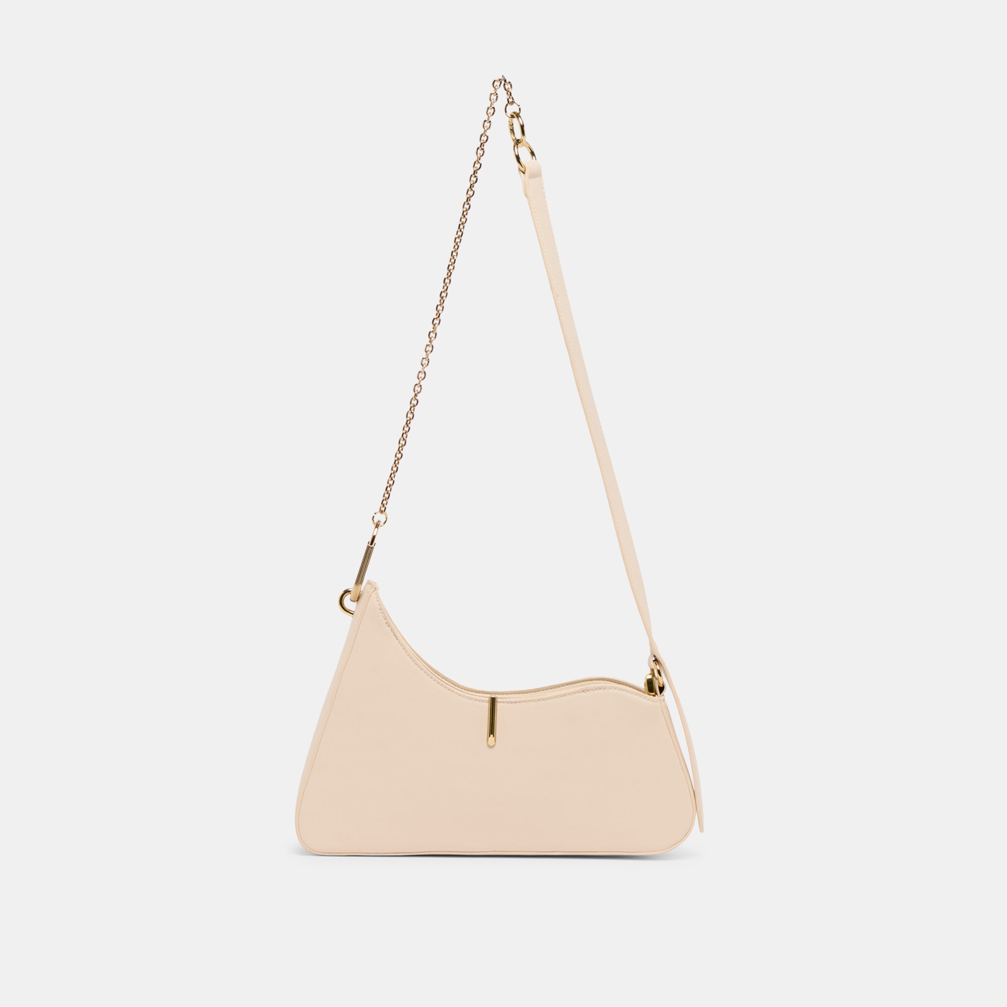 PRYA SHOULDER BAG CREME LEATHER - Image 4
