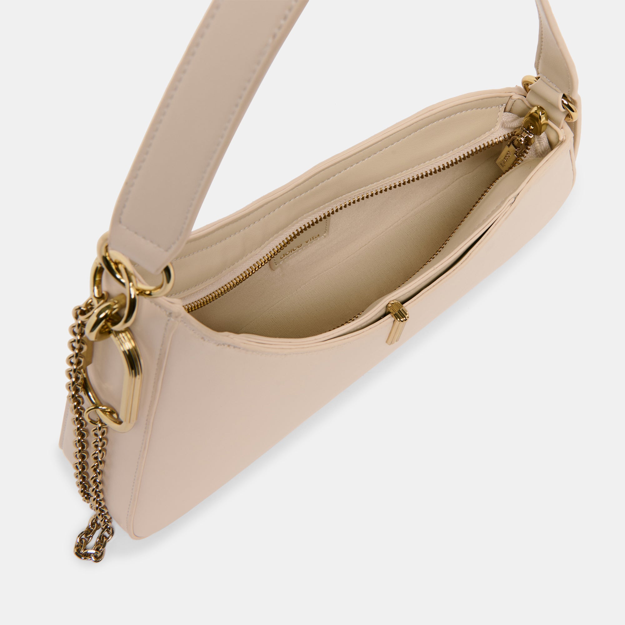 PRYA SHOULDER BAG CREME LEATHER - Image 10