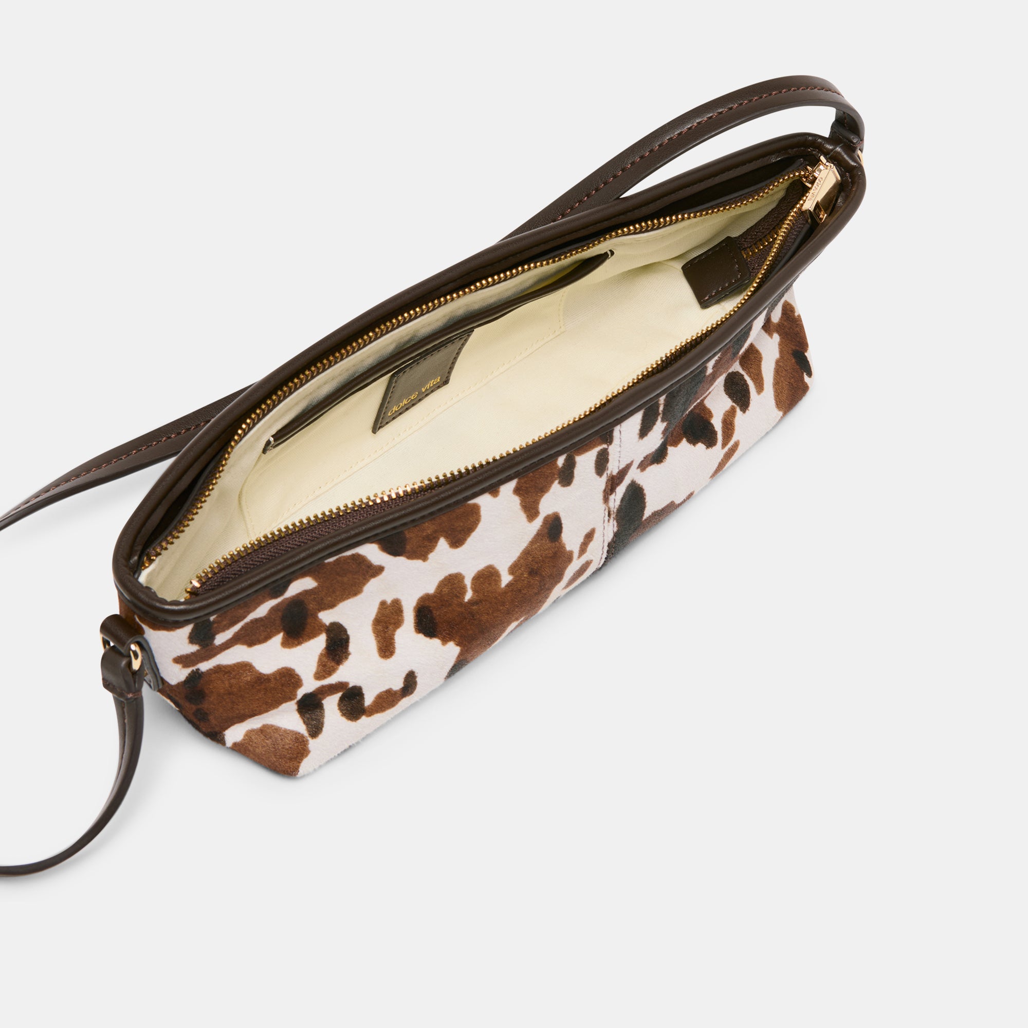 SAVAII SHOULDER BAG COCOA CALF HAIR - Image 5