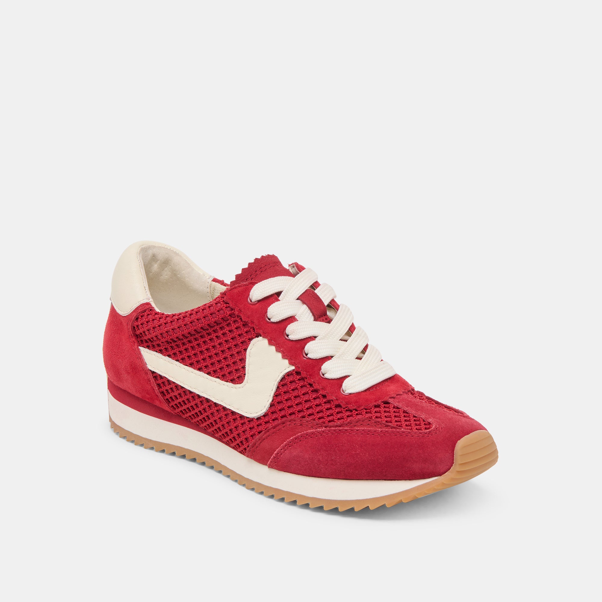 B.NTCD MESH SNEAKERS CRIMSON WOVEN MESH - Image 2