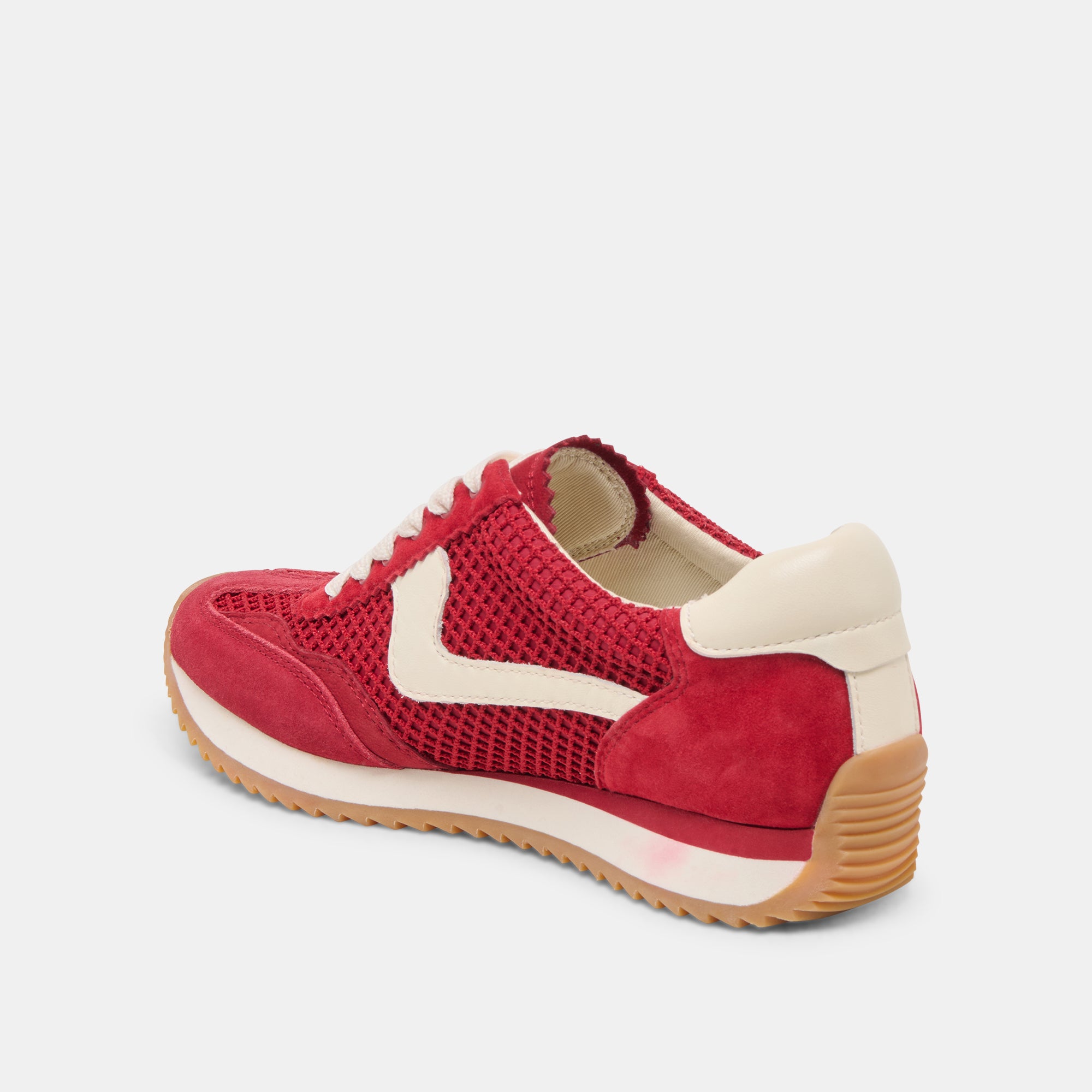 B.NTCD MESH SNEAKERS CRIMSON WOVEN MESH - Image 5