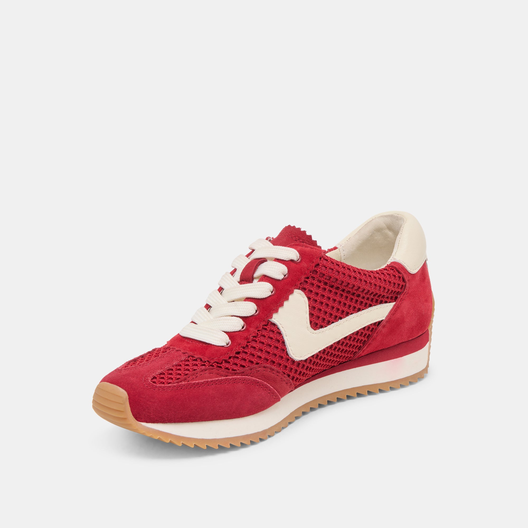 B.NTCD MESH SNEAKERS CRIMSON WOVEN MESH - Image 4