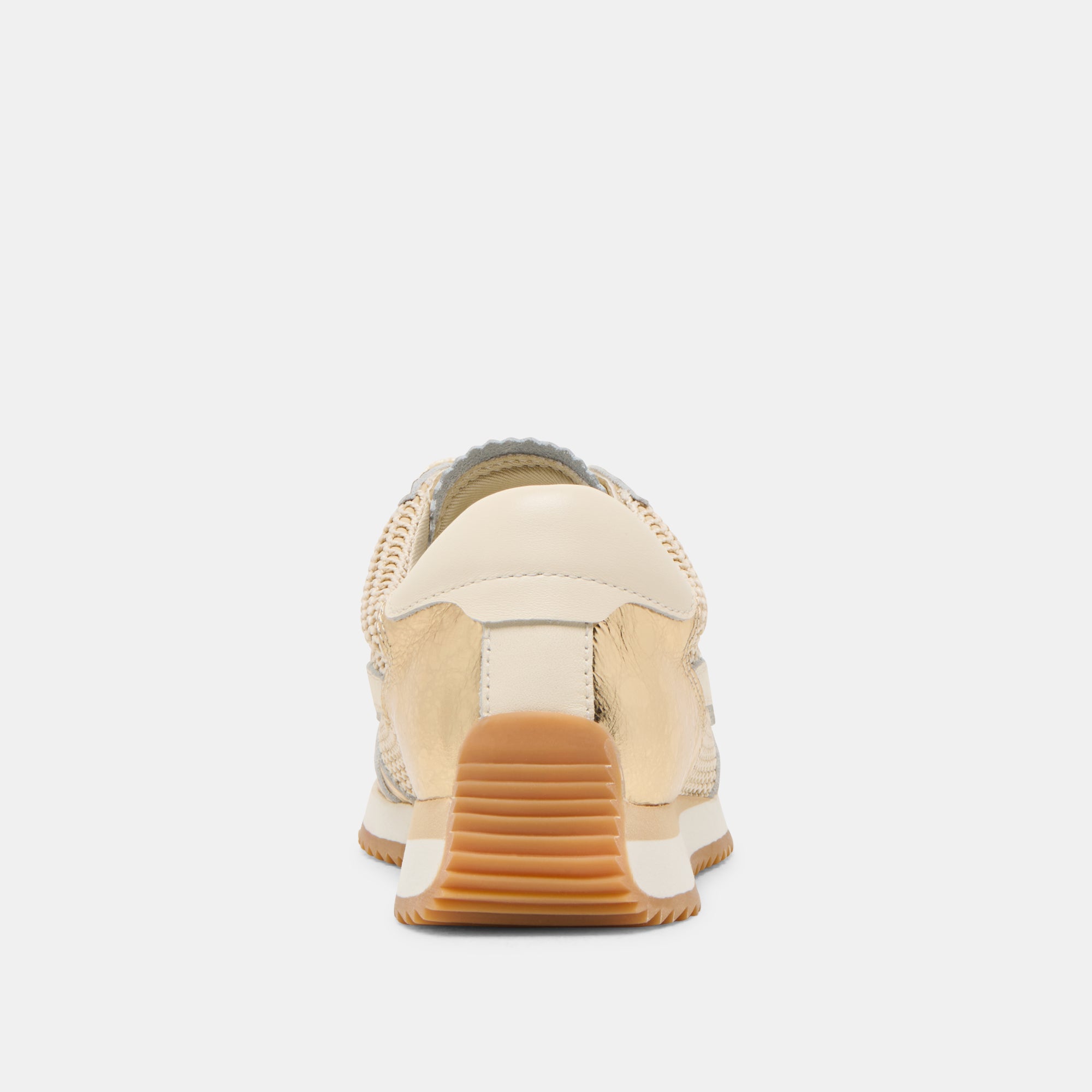 B.NTCD MESH SNEAKERS GOLD WOVEN MESH - Image 7