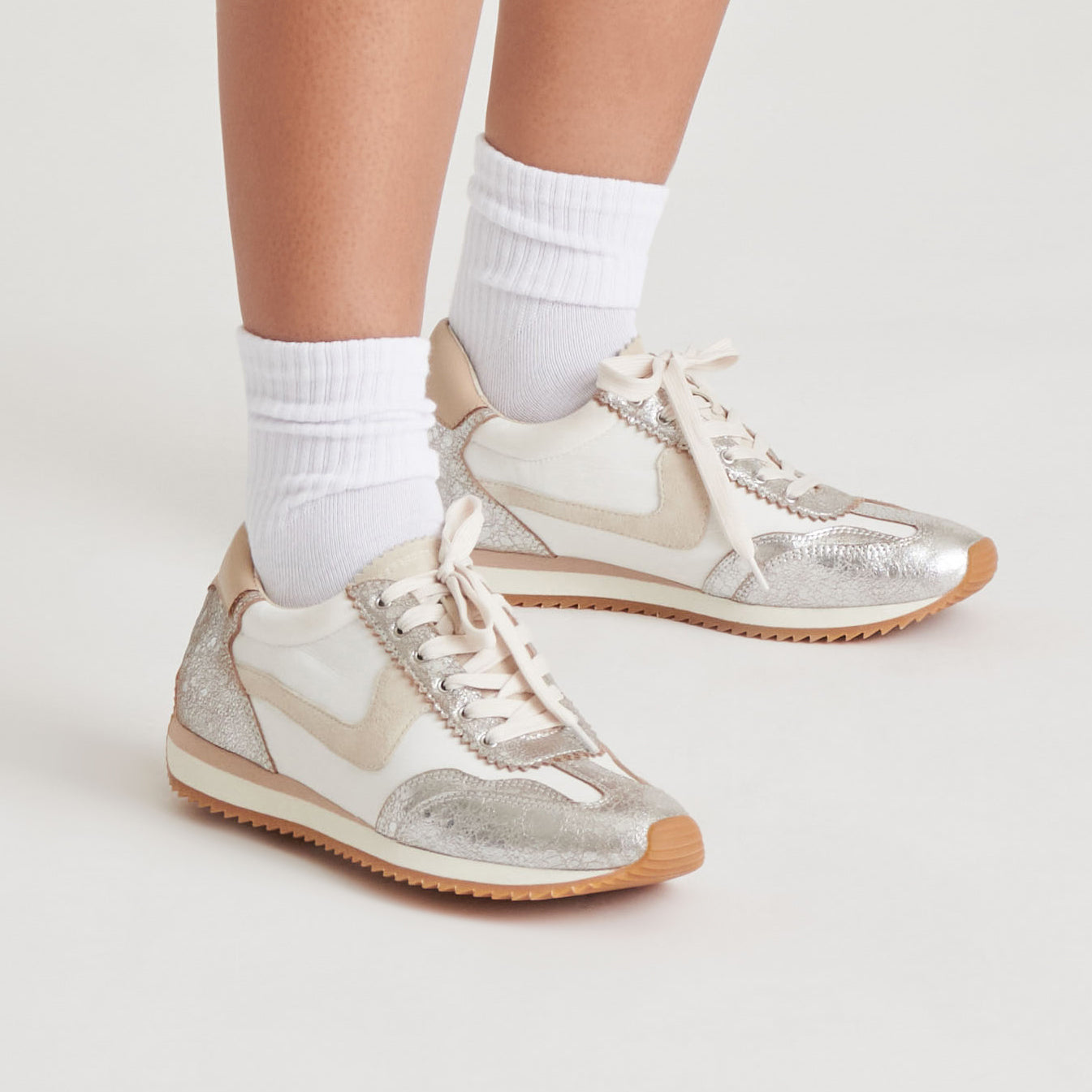 B.NTCD SNEAKERS SILVER MULTI NYLON - Image 4