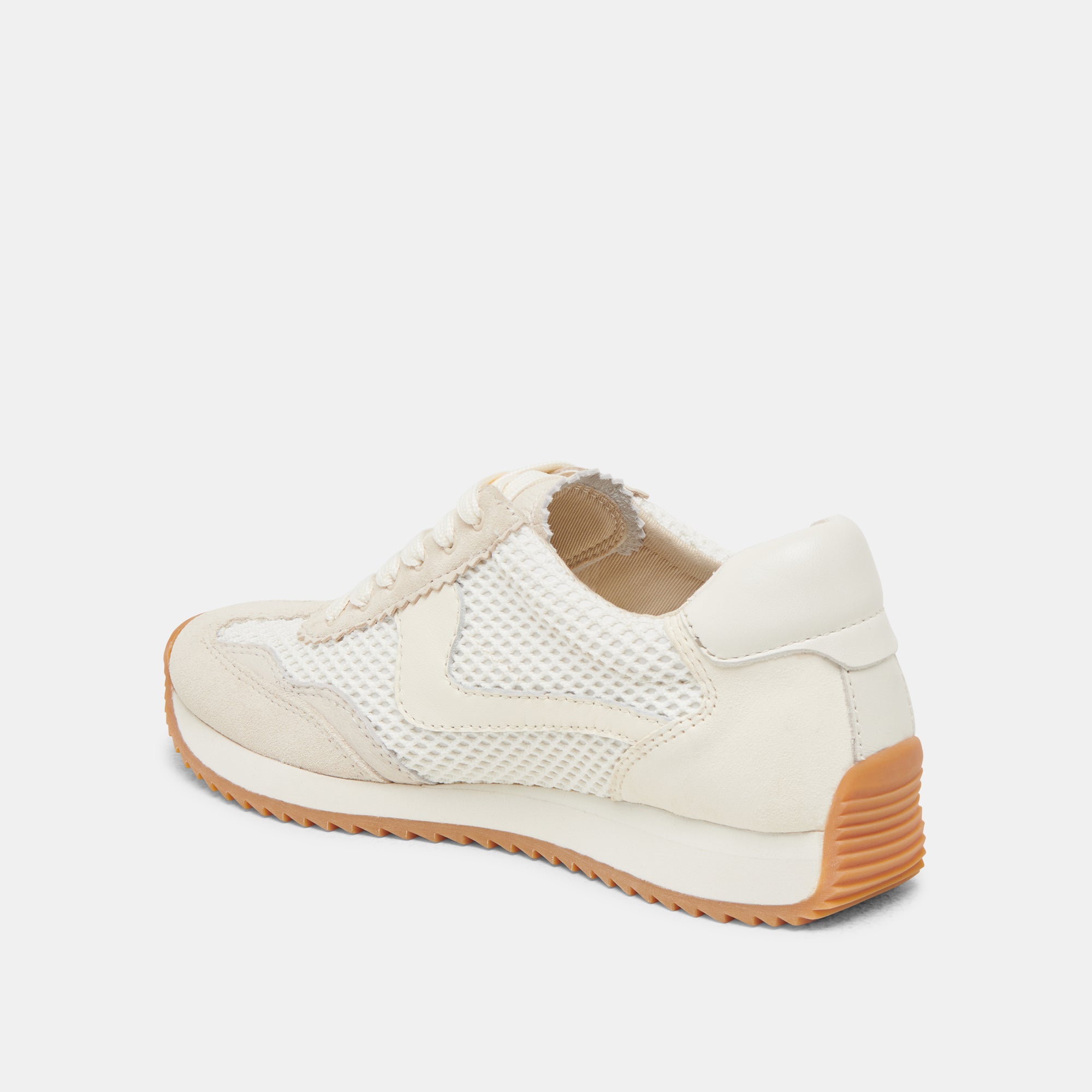 B.NTCD MESH SNEAKERS WHITE WOVEN MESH - Image 8