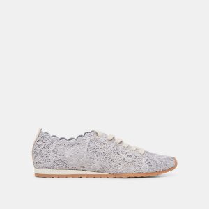 DAYANA SNEAKERS DUSTY BLUE LACE