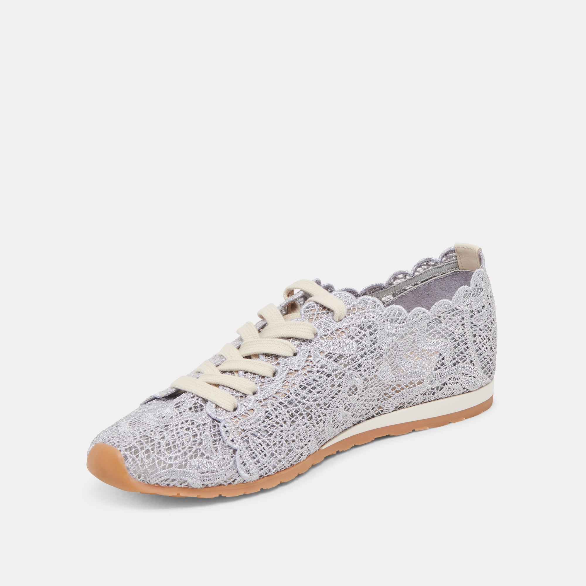 DAYANA SNEAKERS DUSTY BLUE LACE - Image 6