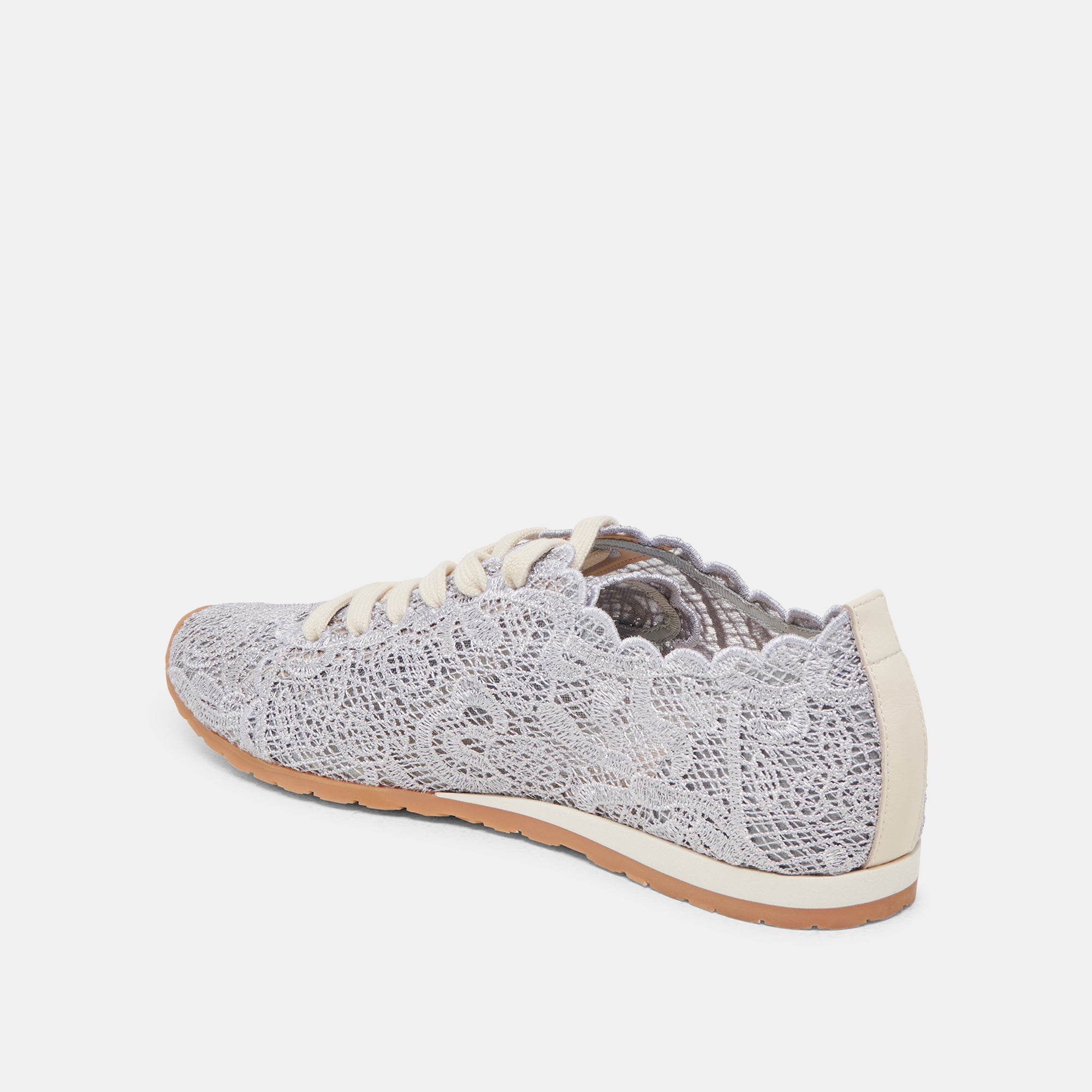 DAYANA SNEAKERS DUSTY BLUE LACE - Image 7