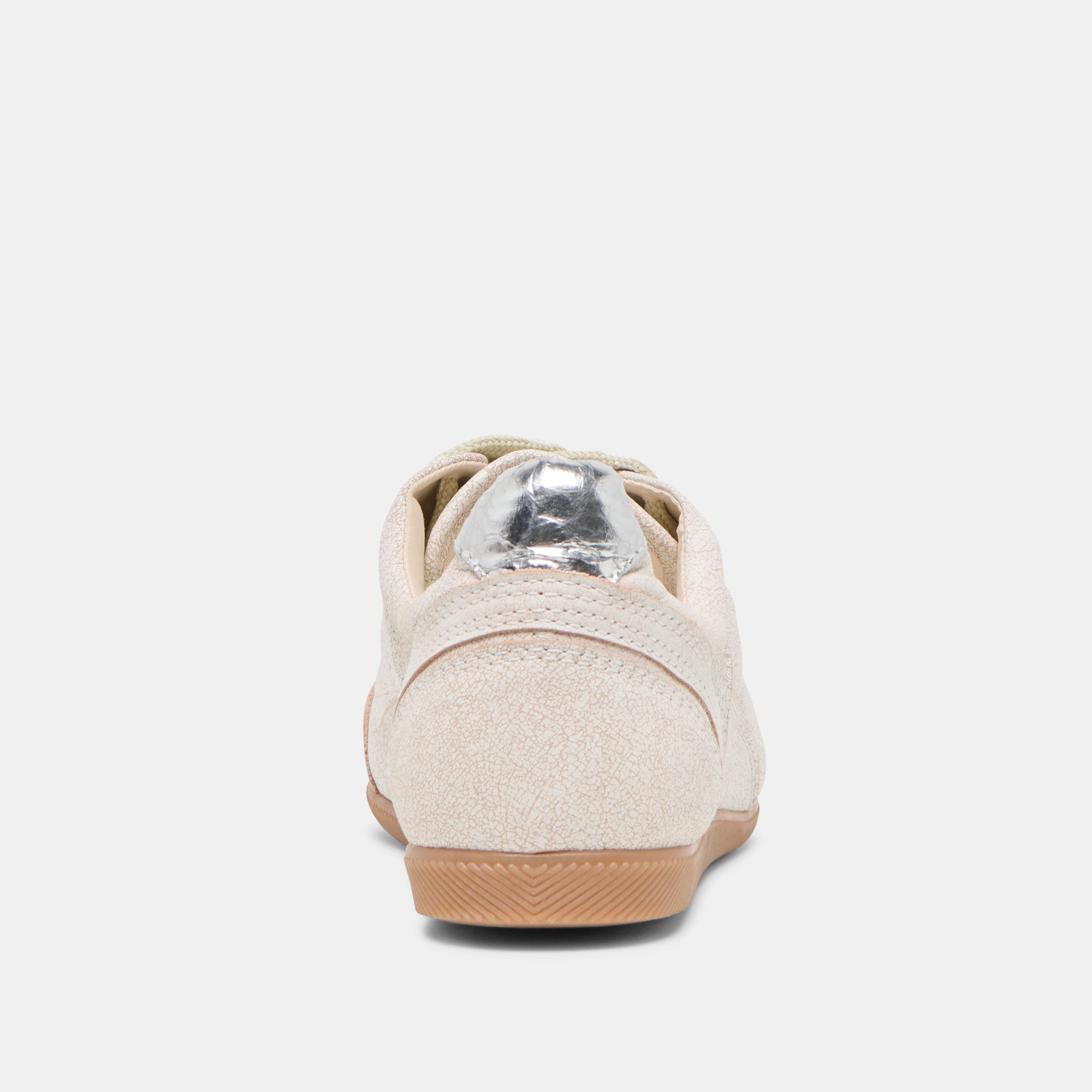 LAINI SNEAKERS OFF WHITE CRACKLED LEATHER - Image 7