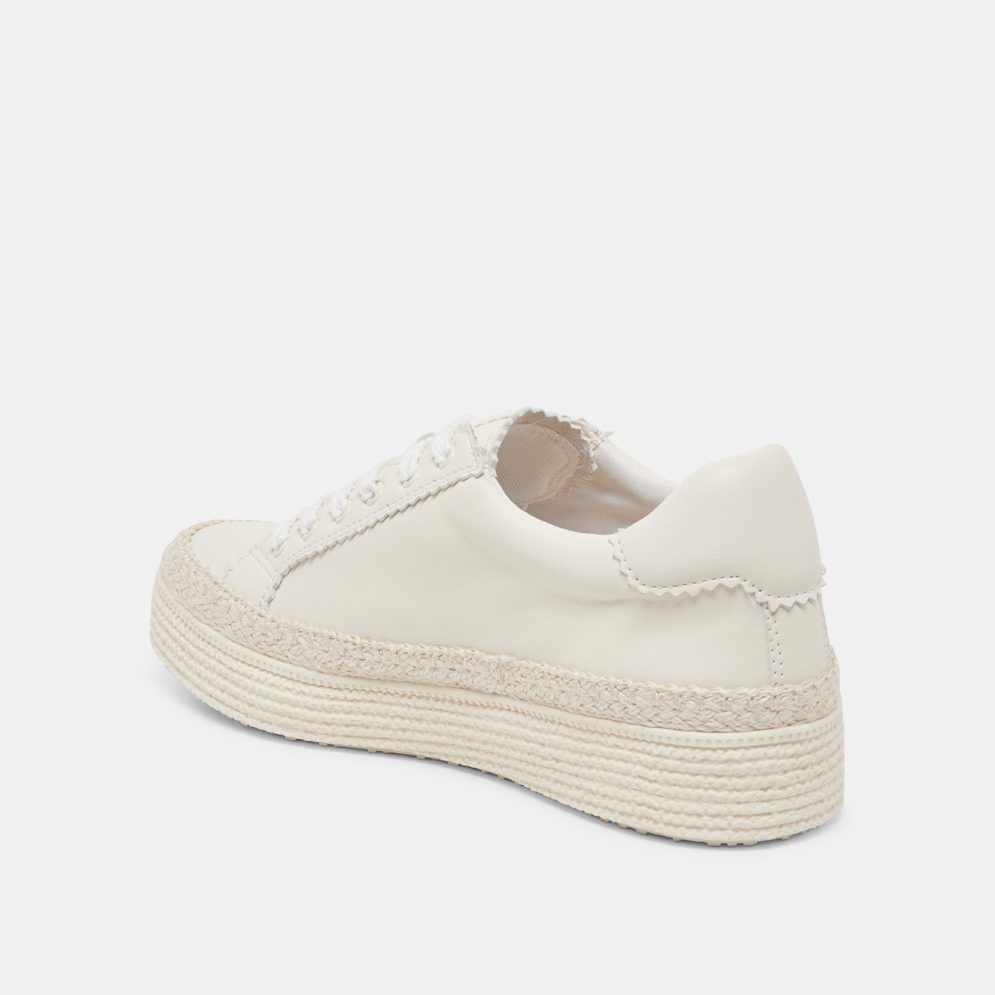 LENNIX SNEAKERS WHITE LEATHER - Image 5
