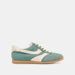 LIMIT SNEAKERS GREEN NYLON
