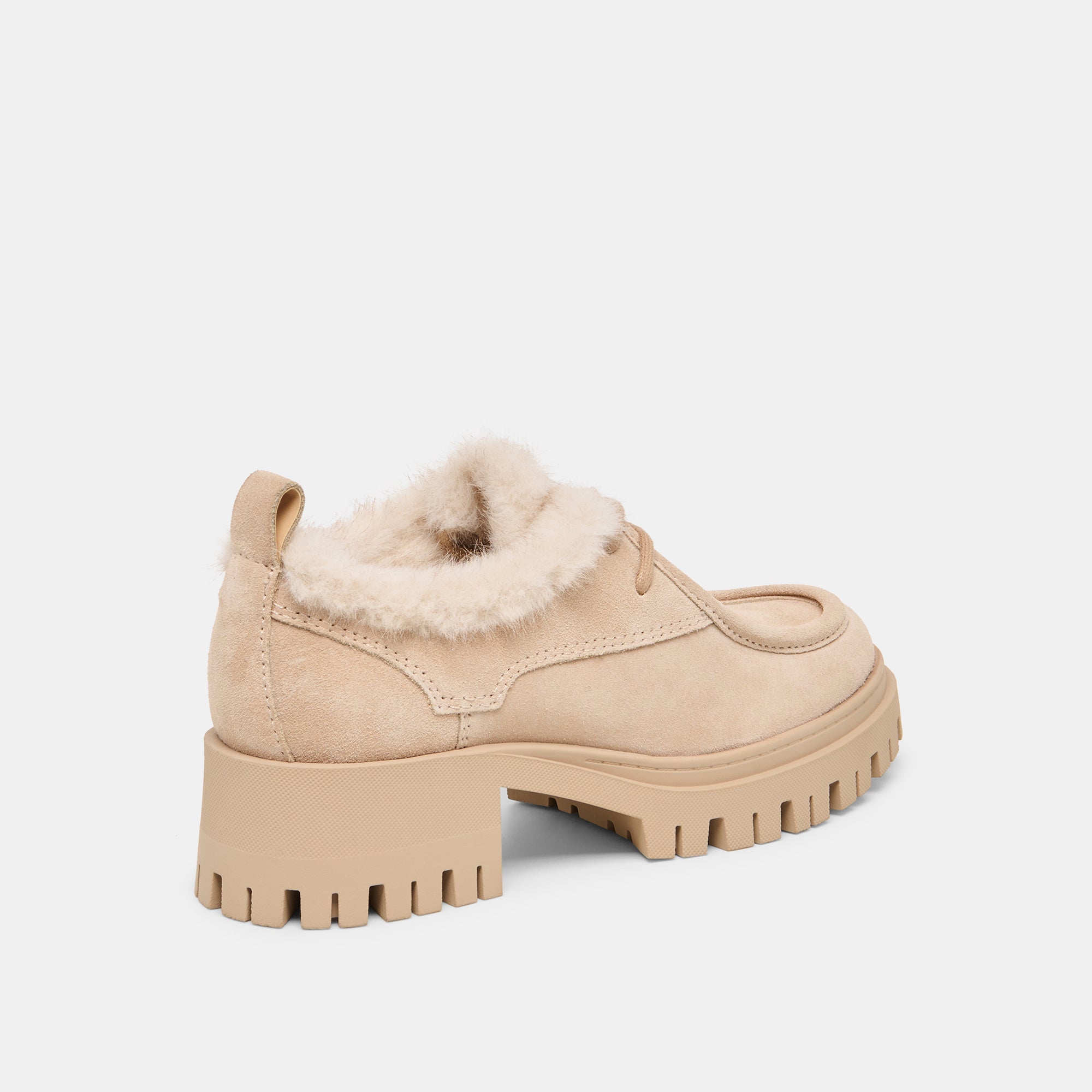 MILZA PLUSH LOAFERS DUNE SUEDE - Image 3