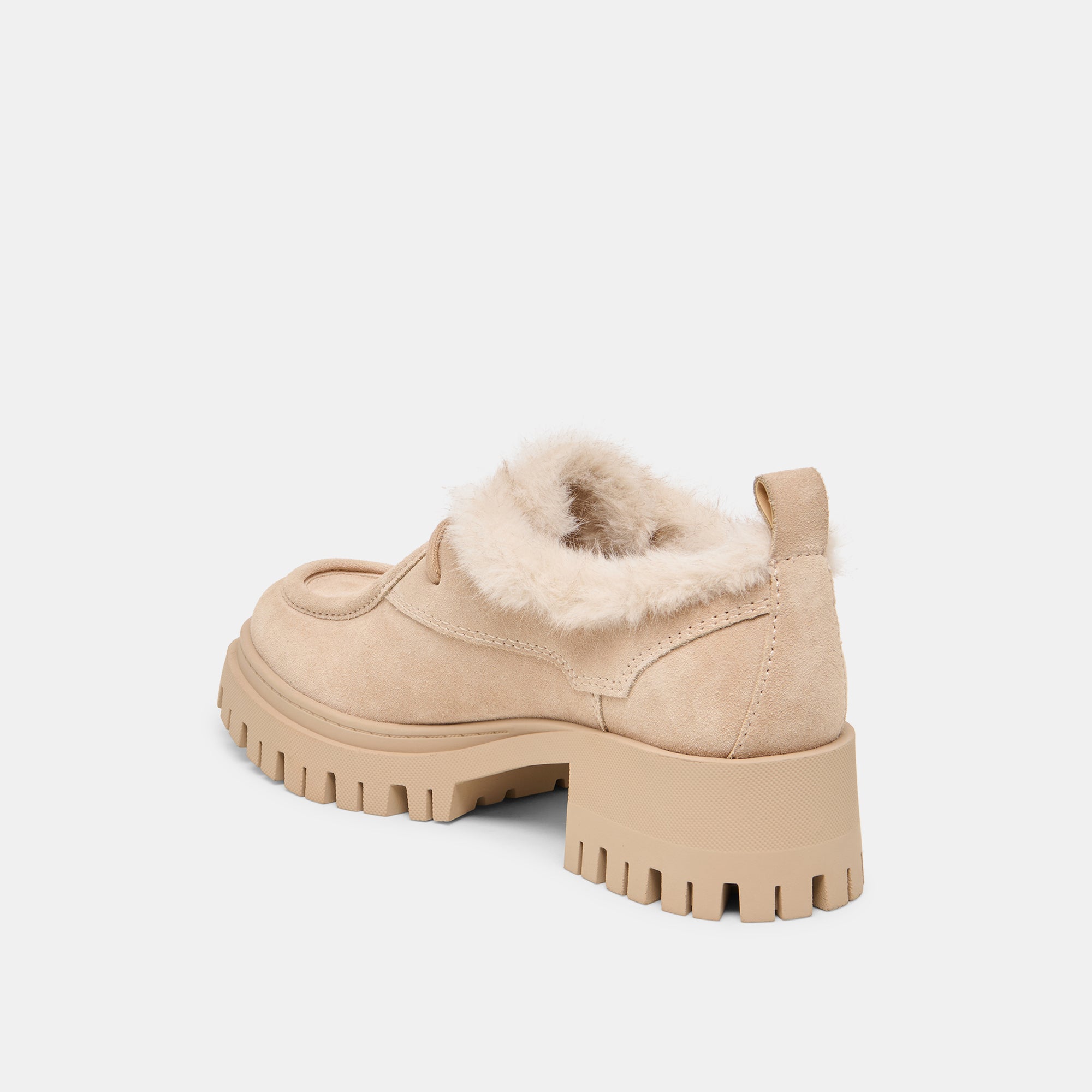 MILZA PLUSH LOAFERS DUNE SUEDE - Image 5