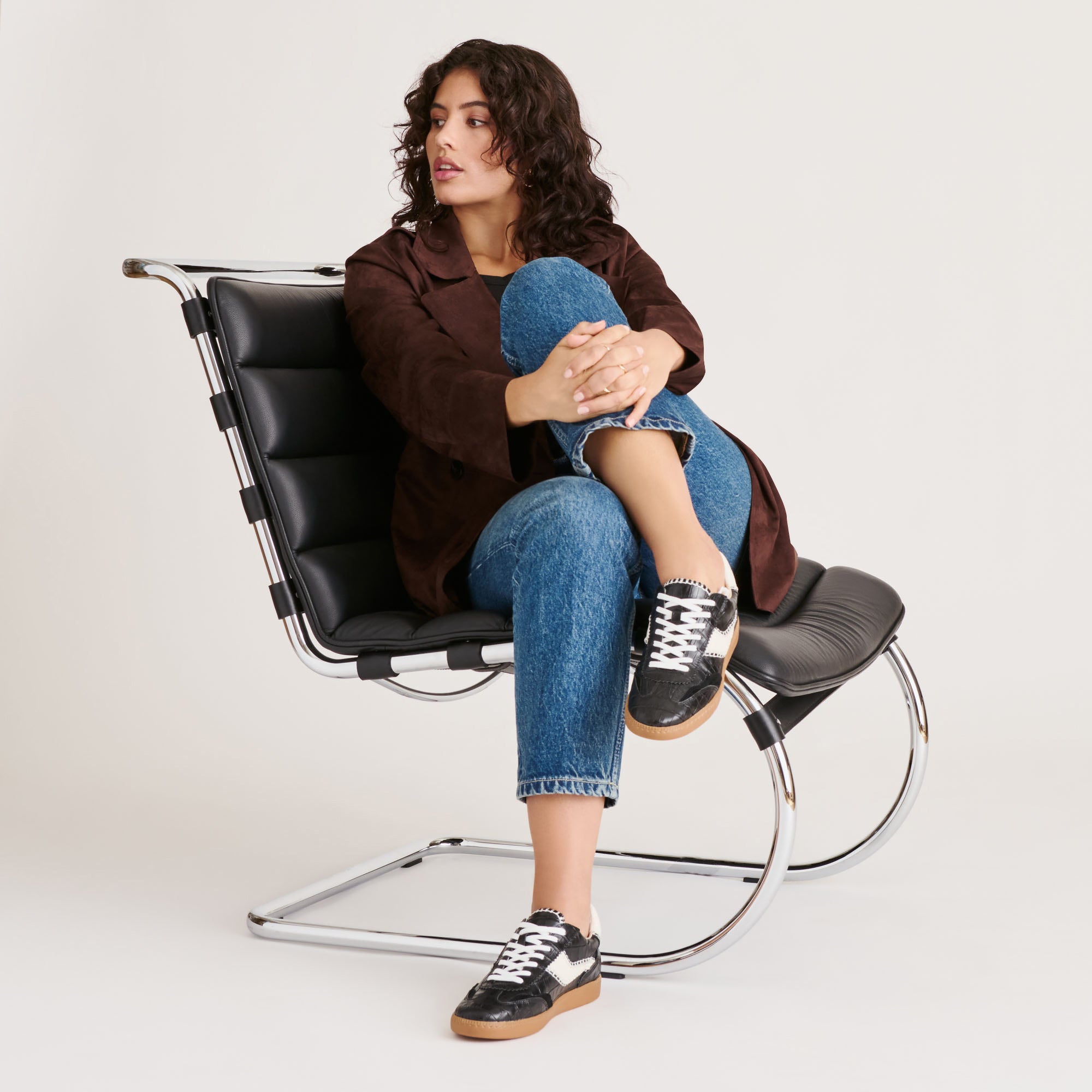 NOTICE SNEAKERS NAVY SUEDE - Image 7