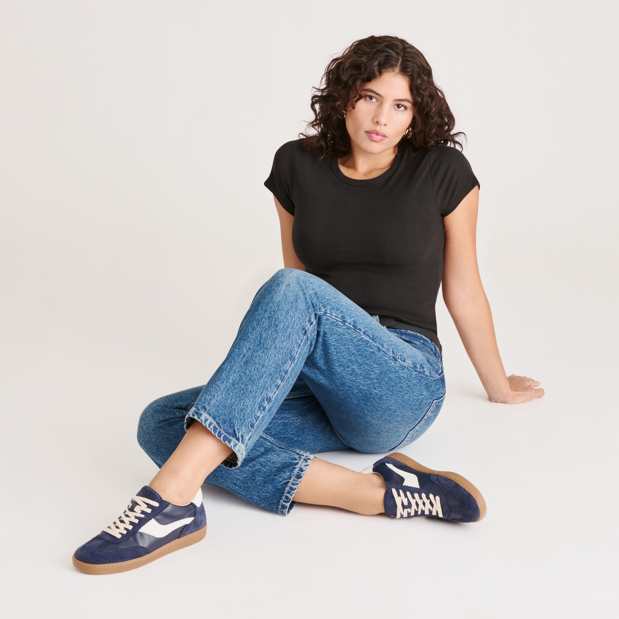 NOTICE SNEAKERS NAVY SUEDE - Image 4