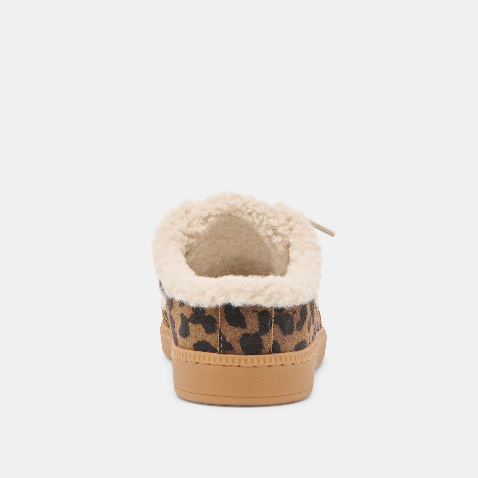 NOTICE SLIDE PLUSH SNEAKERS BROWN LEOPARD PRINTED SUEDE - Image 7