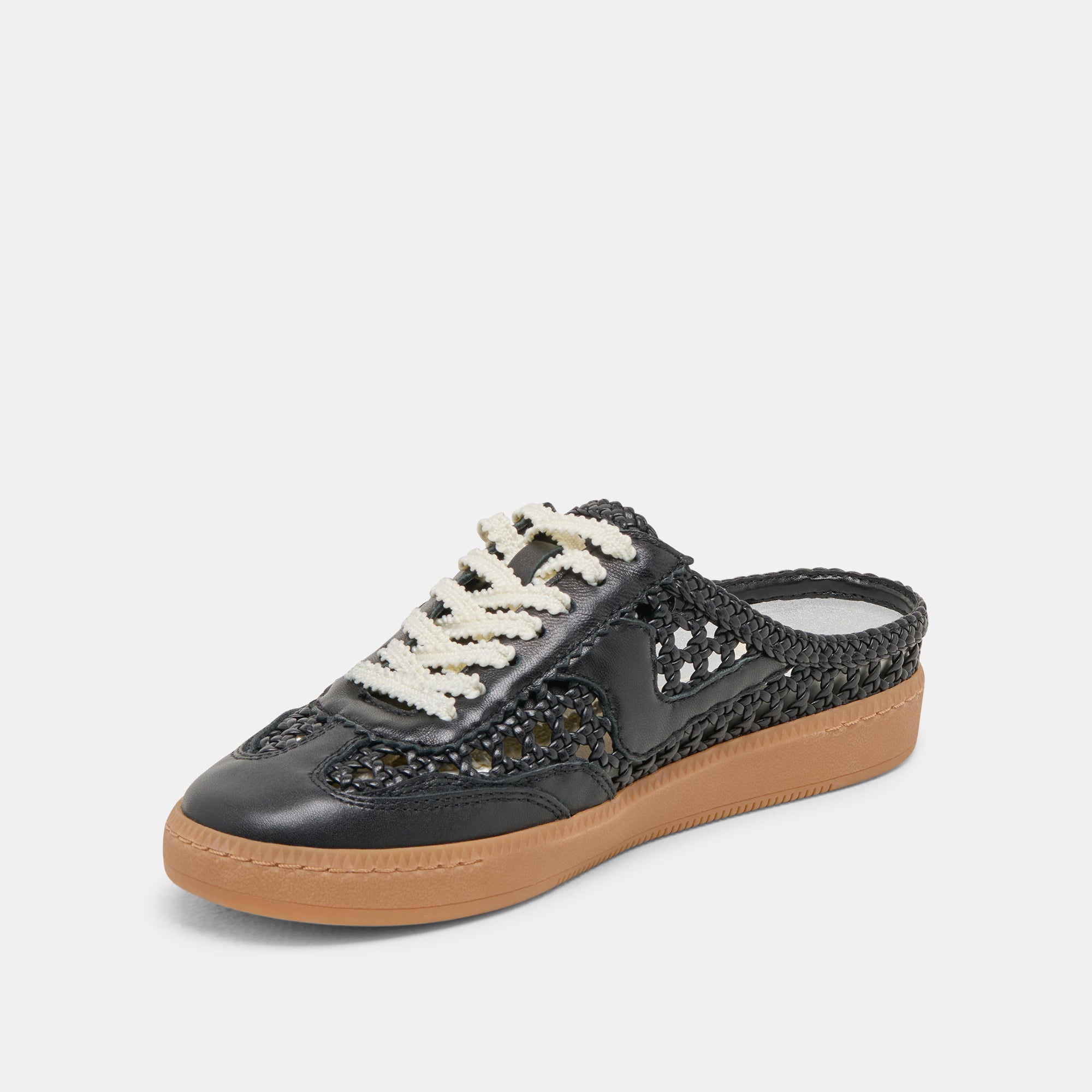 NOTICE SLIDE WOVEN SNEAKERS BLACK WOVEN STELLA - Image 4