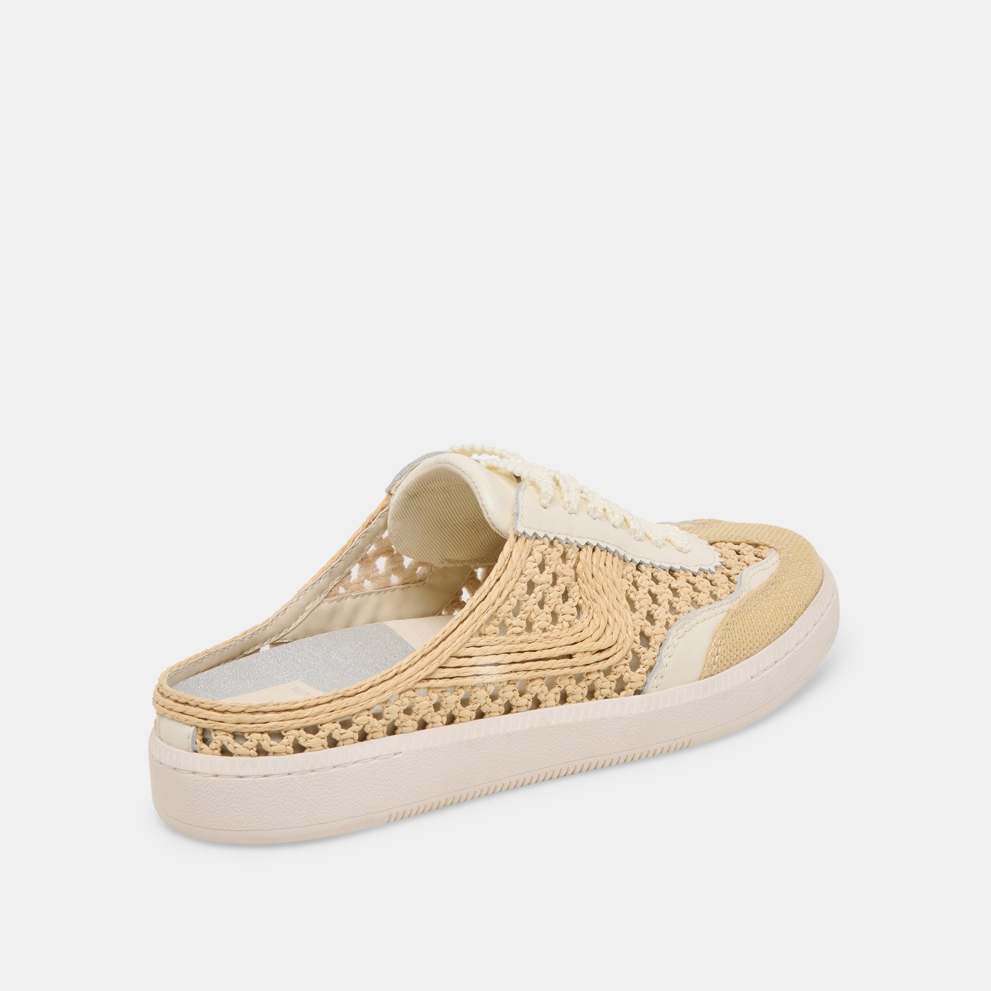 NOTICE SLIDE WOVEN SNEAKERS LT NATURAL WOVEN RAFFIA - Image 5