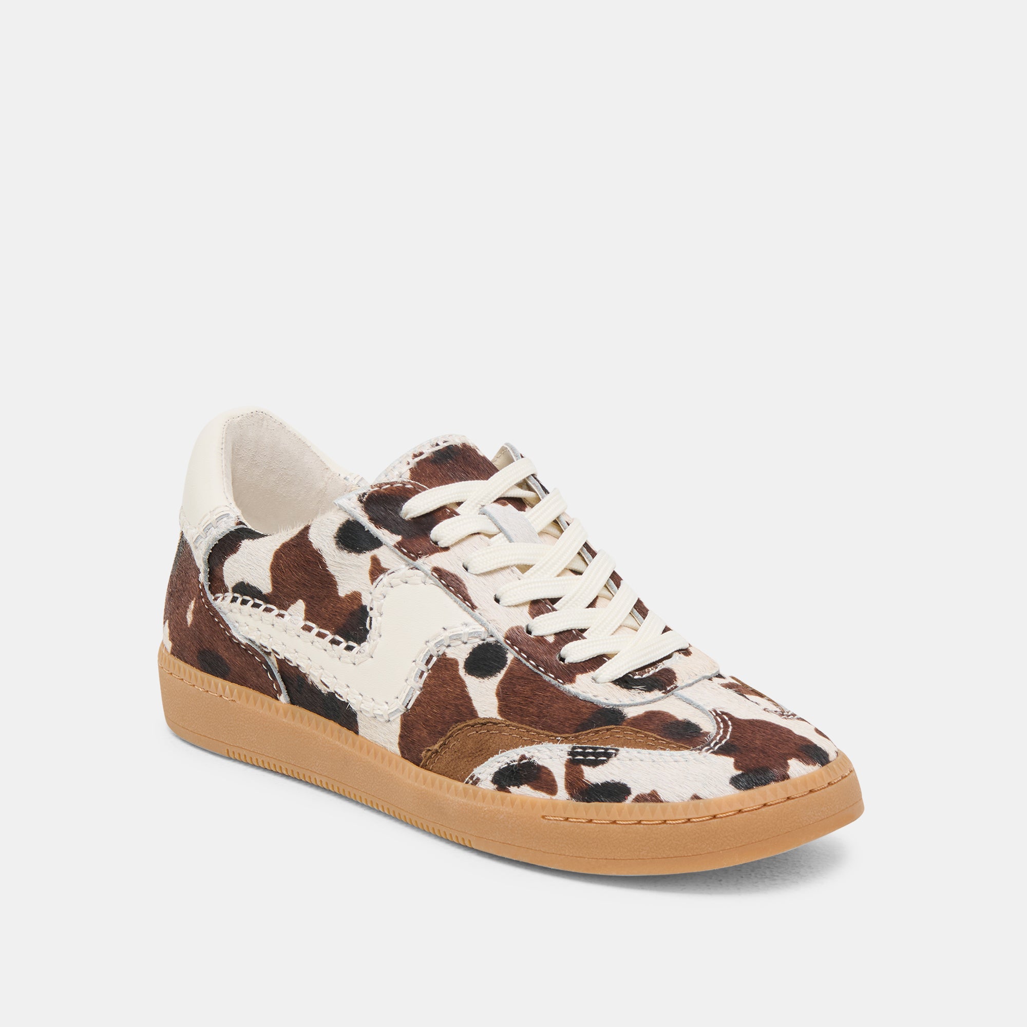 NOTICE STITCH SNEAKERS COCOA TAURUS CALF HAIR - Image 3