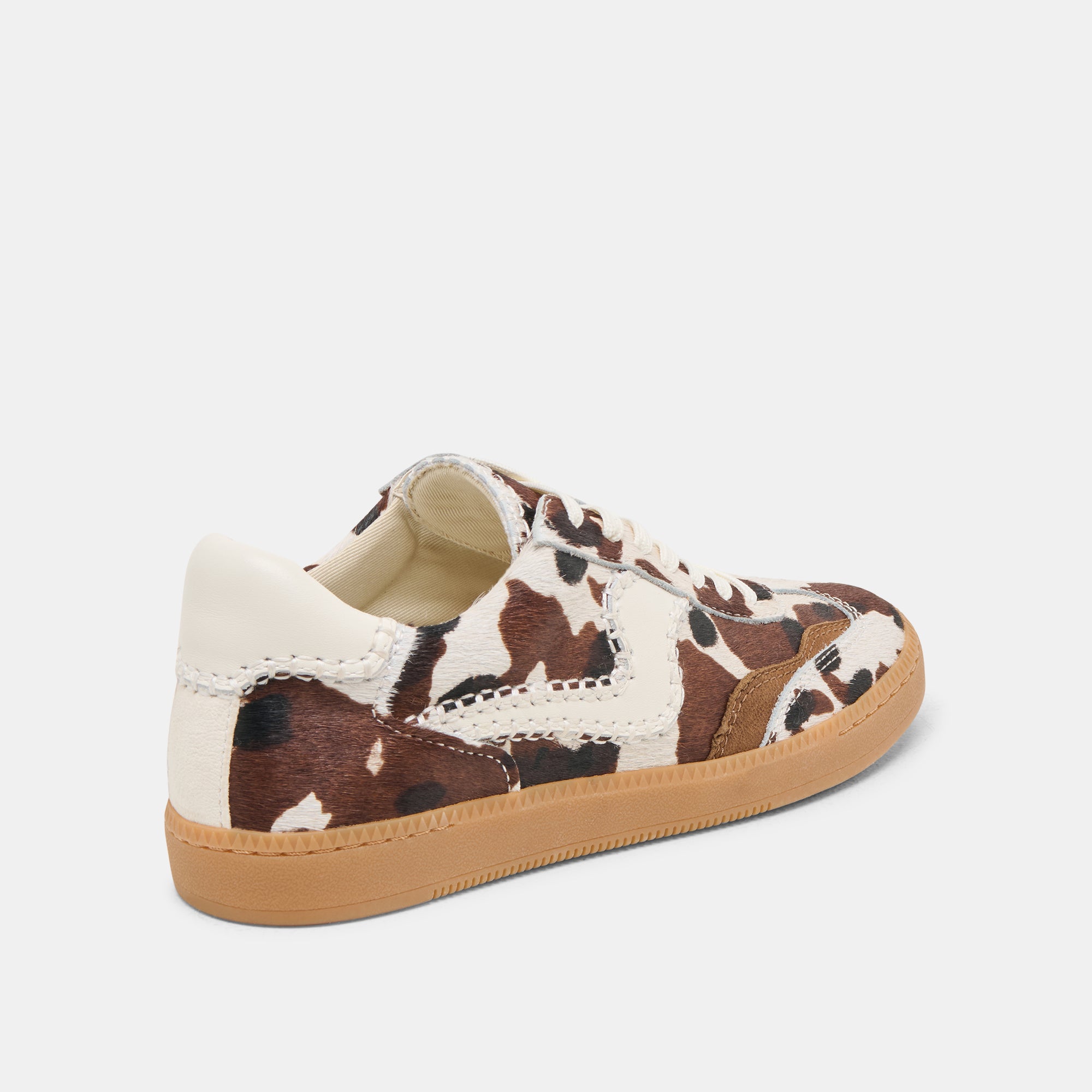 NOTICE STITCH SNEAKERS COCOA TAURUS CALF HAIR - Image 4