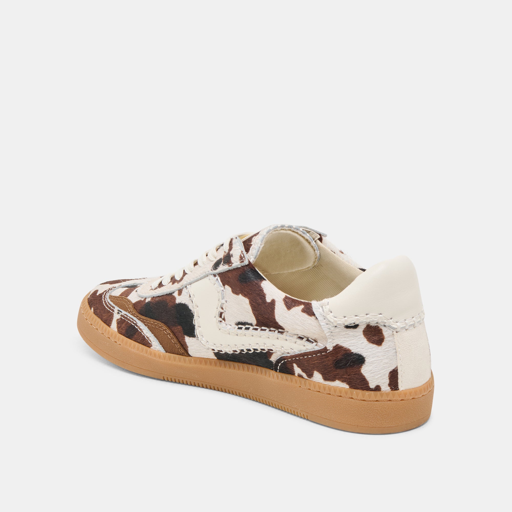 NOTICE STITCH SNEAKERS COCOA TAURUS CALF HAIR - Image 6