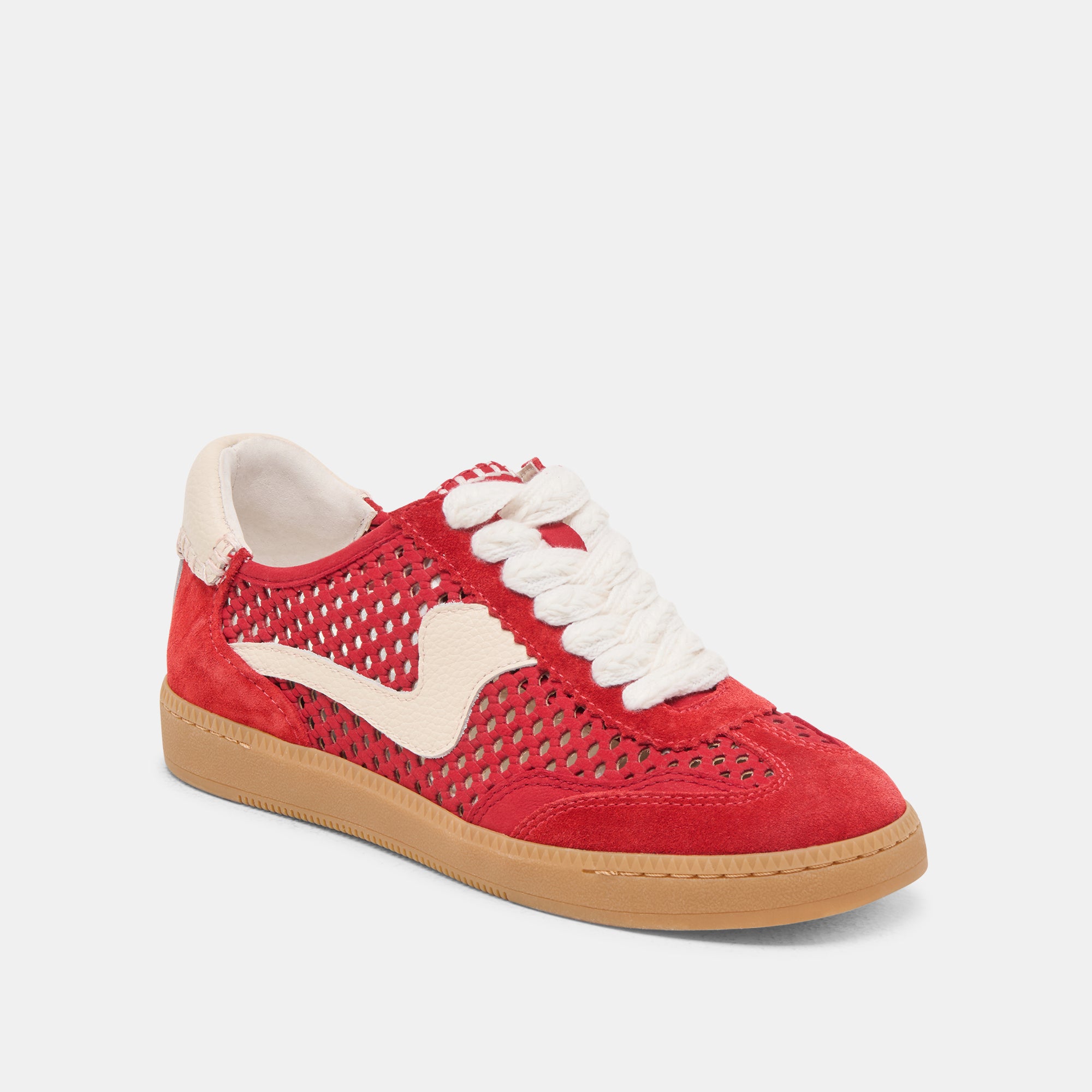 NOTICE SNEAKERS CHERRY PERFORATED NUBUCK - Image 2