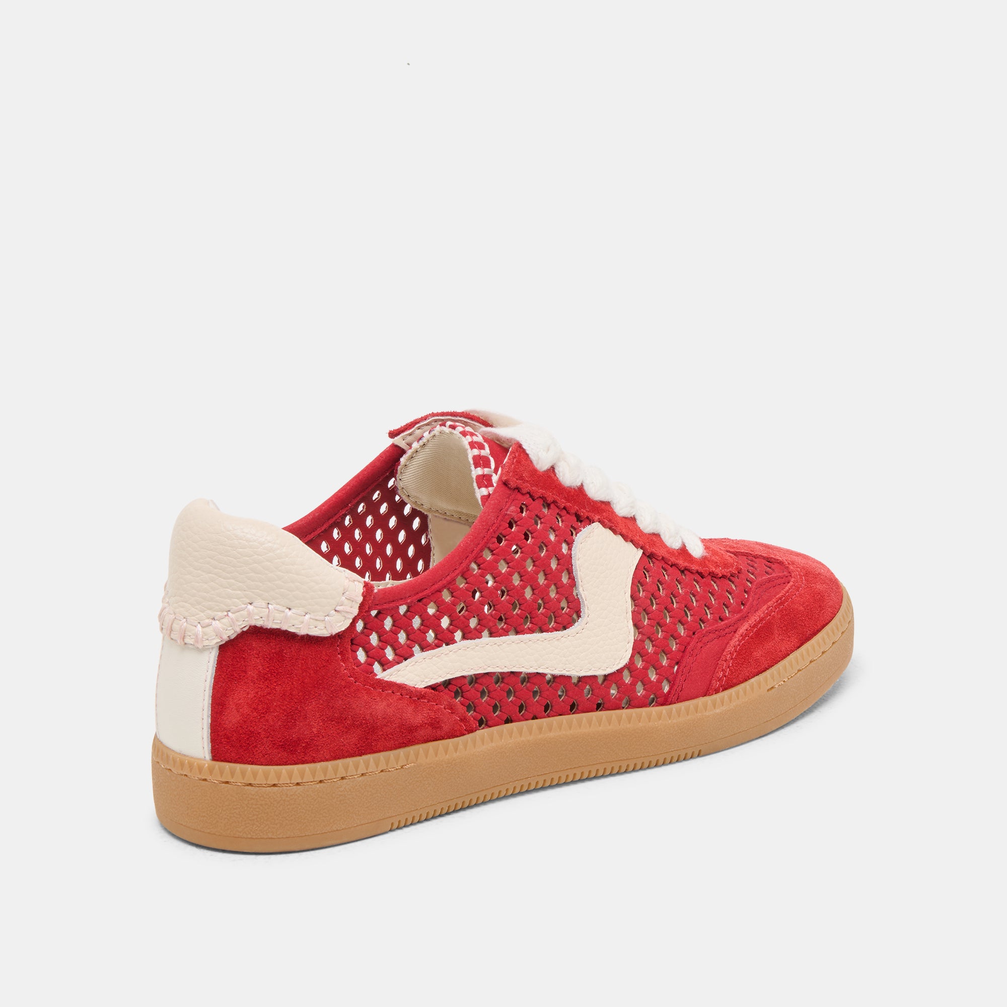 NOTICE SNEAKERS CHERRY PERFORATED NUBUCK - Image 3