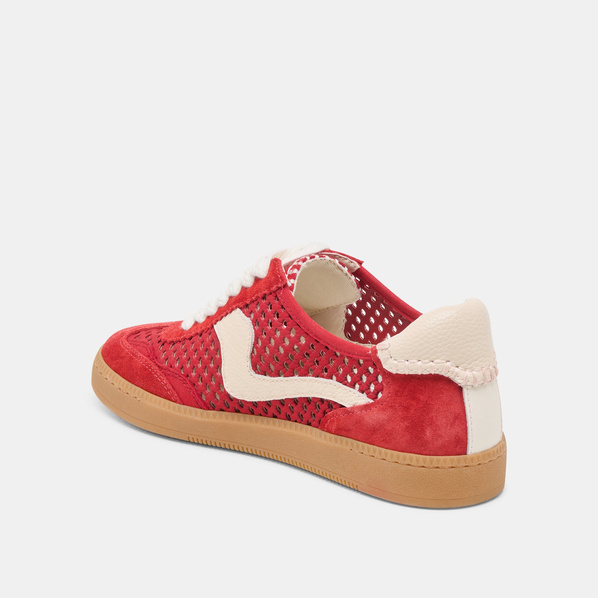 NOTICE SNEAKERS CHERRY PERFORATED NUBUCK - Image 5