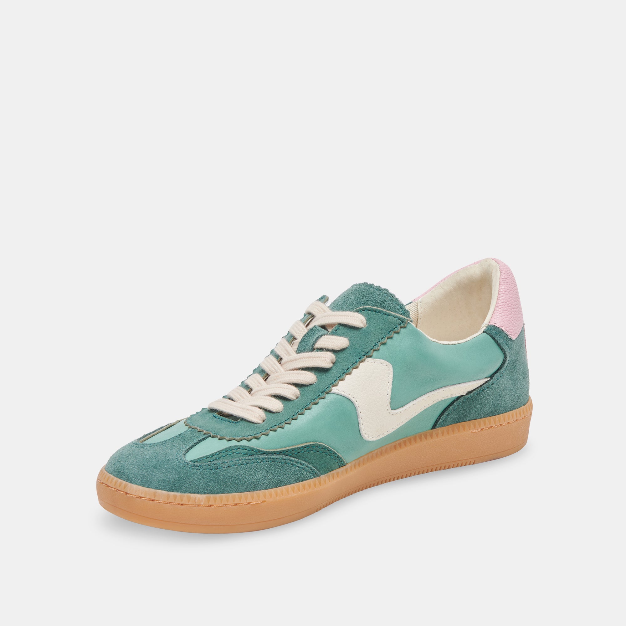NOTICE SNEAKERS GREEN SUEDE - Image 6