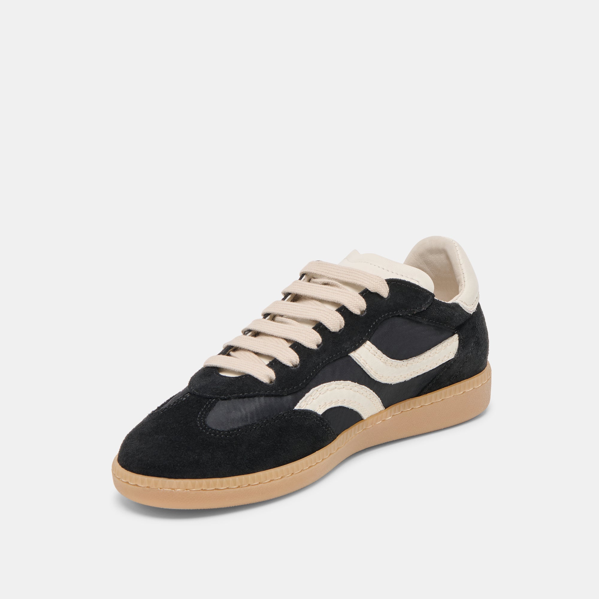 REBEL SNEAKERS BLACK NYLON - Image 4