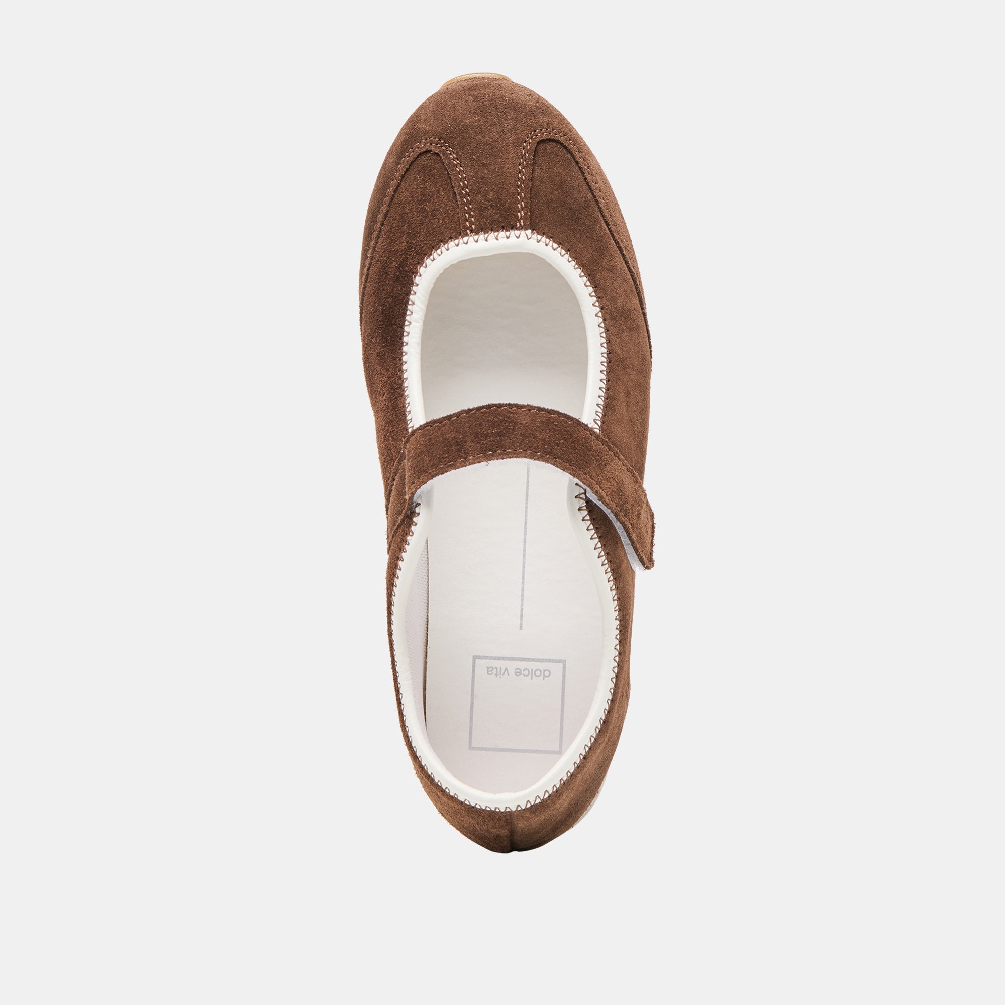 SOFYA SNEAKERS DK BROWN SUEDE - Image 8