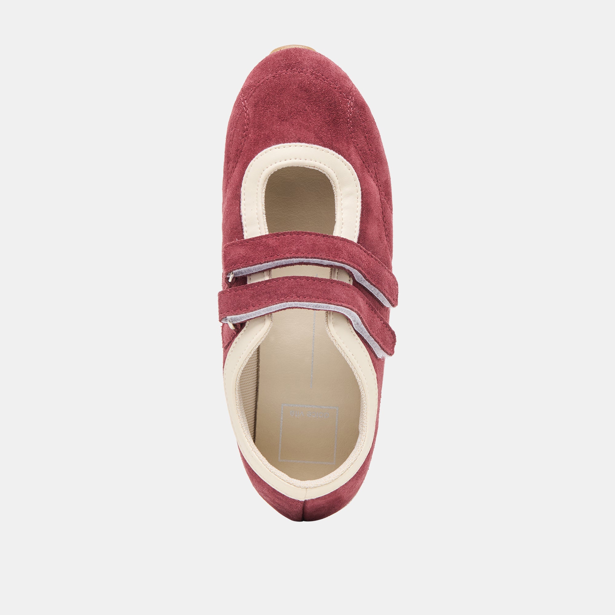 SWAN SNEAKERS BURGUNDY SUEDE - Image 12