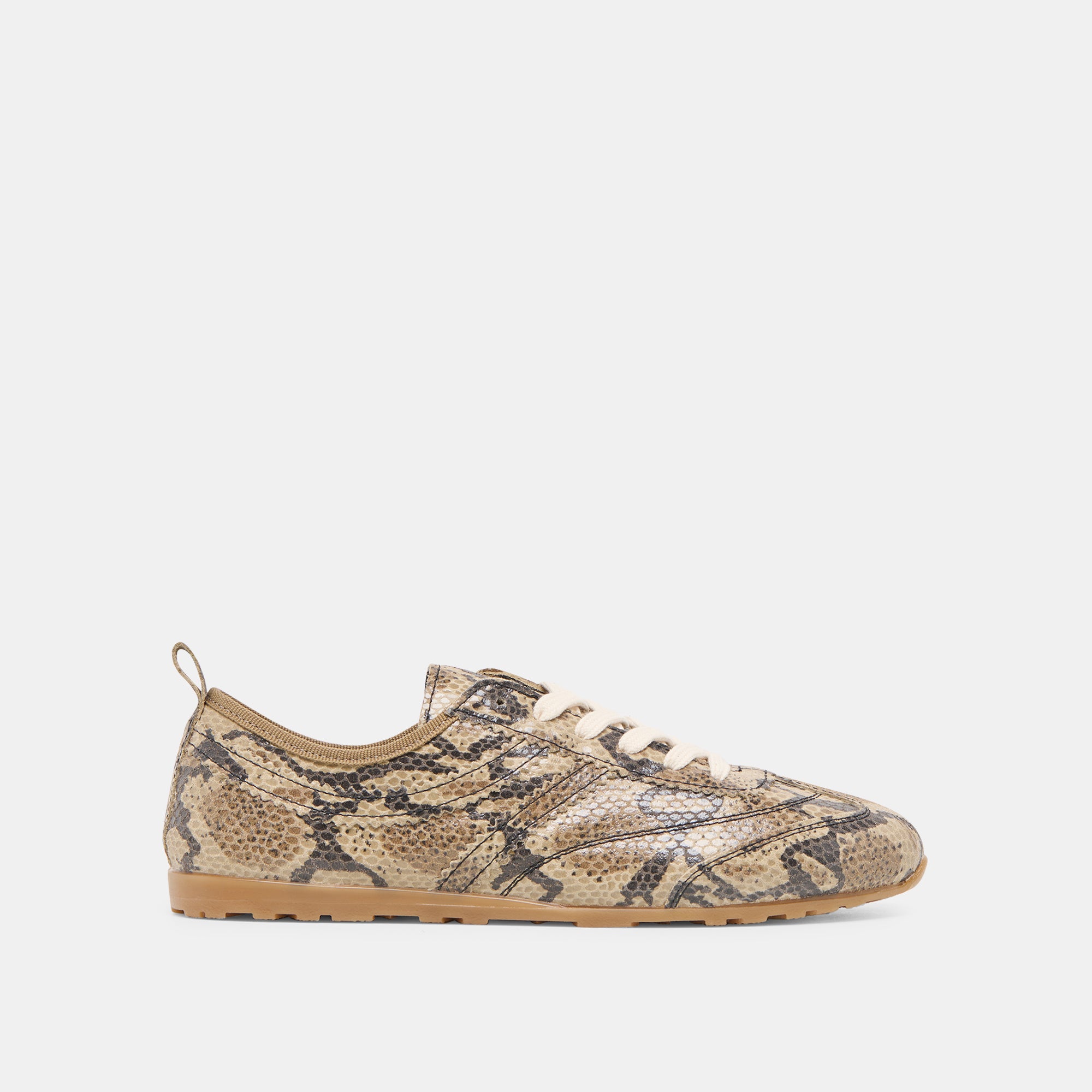 VIPER SNEAKERS SNAKE PRINT EMBOSSED LEATHER