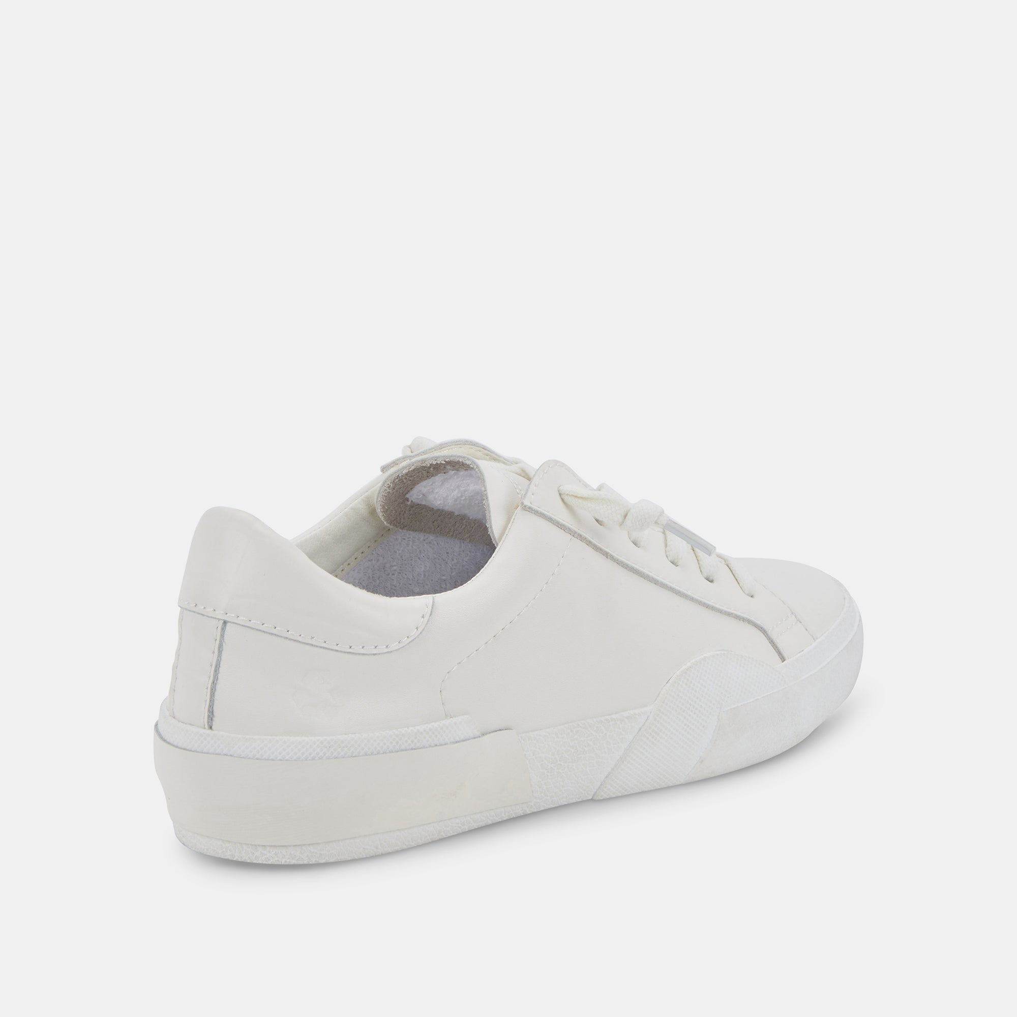 ZINA 360 SNEAKERS WHITE RECYCLED LEATHER - Image 5