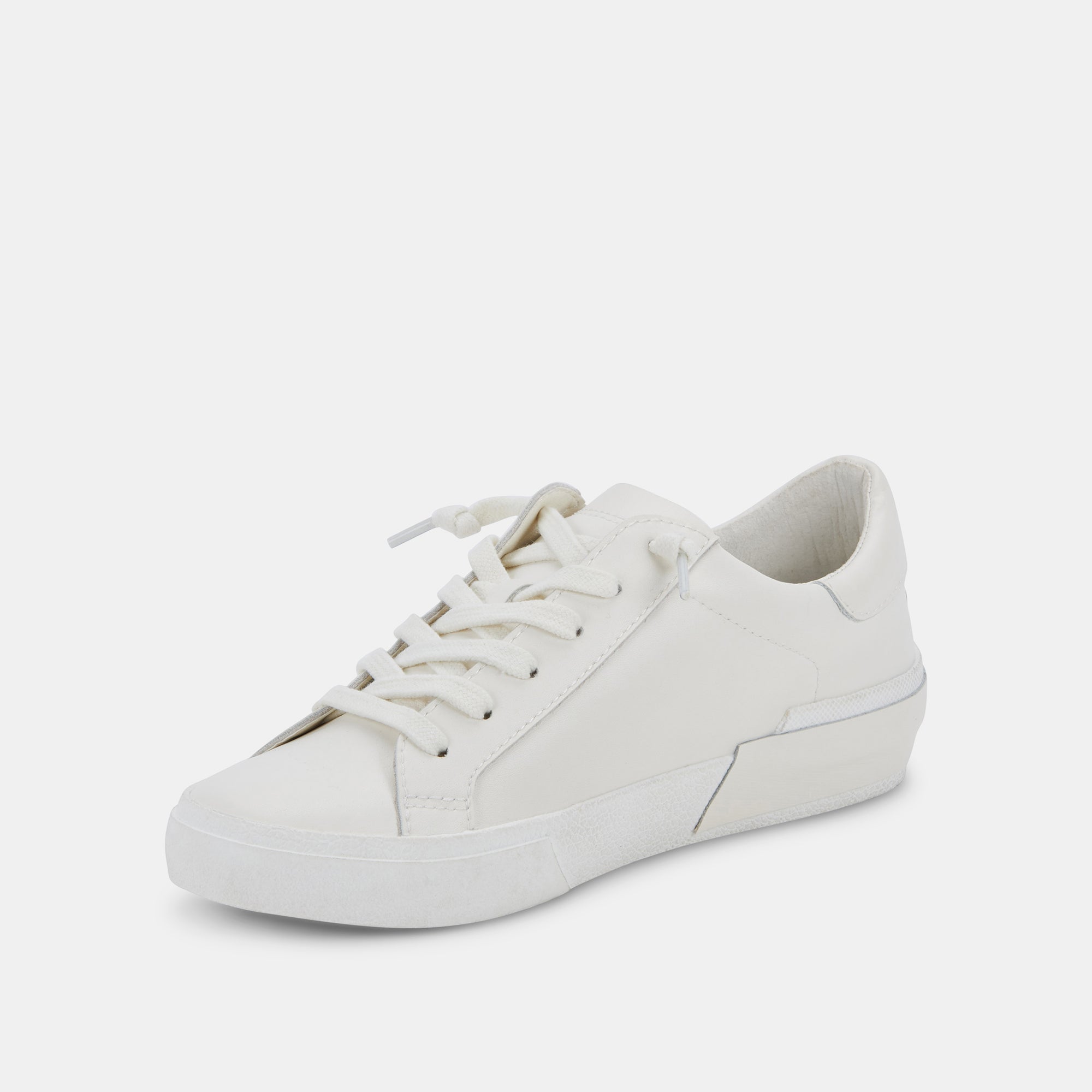 ZINA 360 SNEAKERS WHITE RECYCLED LEATHER - Image 7