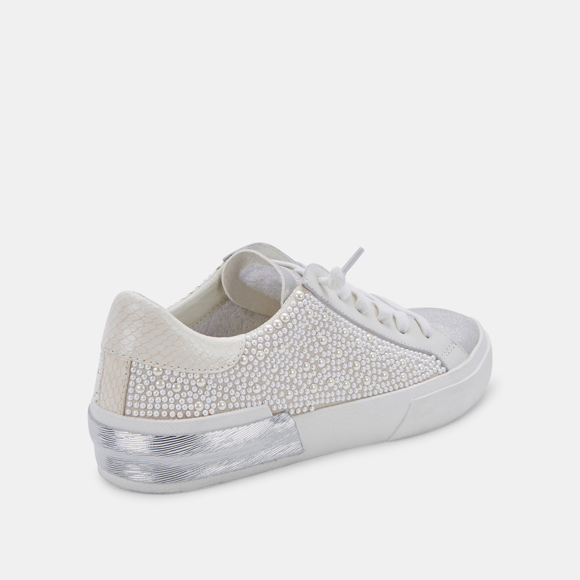 ZINA PEARL SNEAKERS VANILLA PEARLS - Image 4