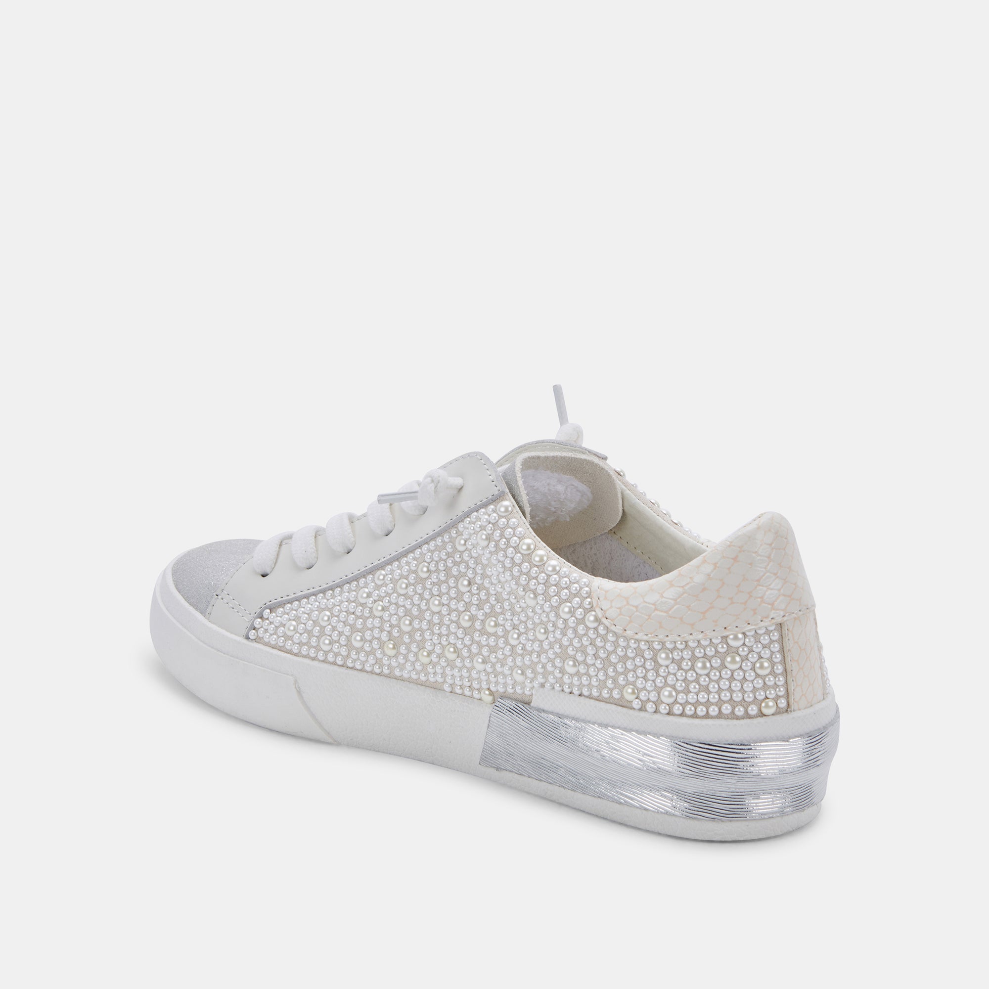 ZINA PEARL SNEAKERS VANILLA PEARLS - Image 6