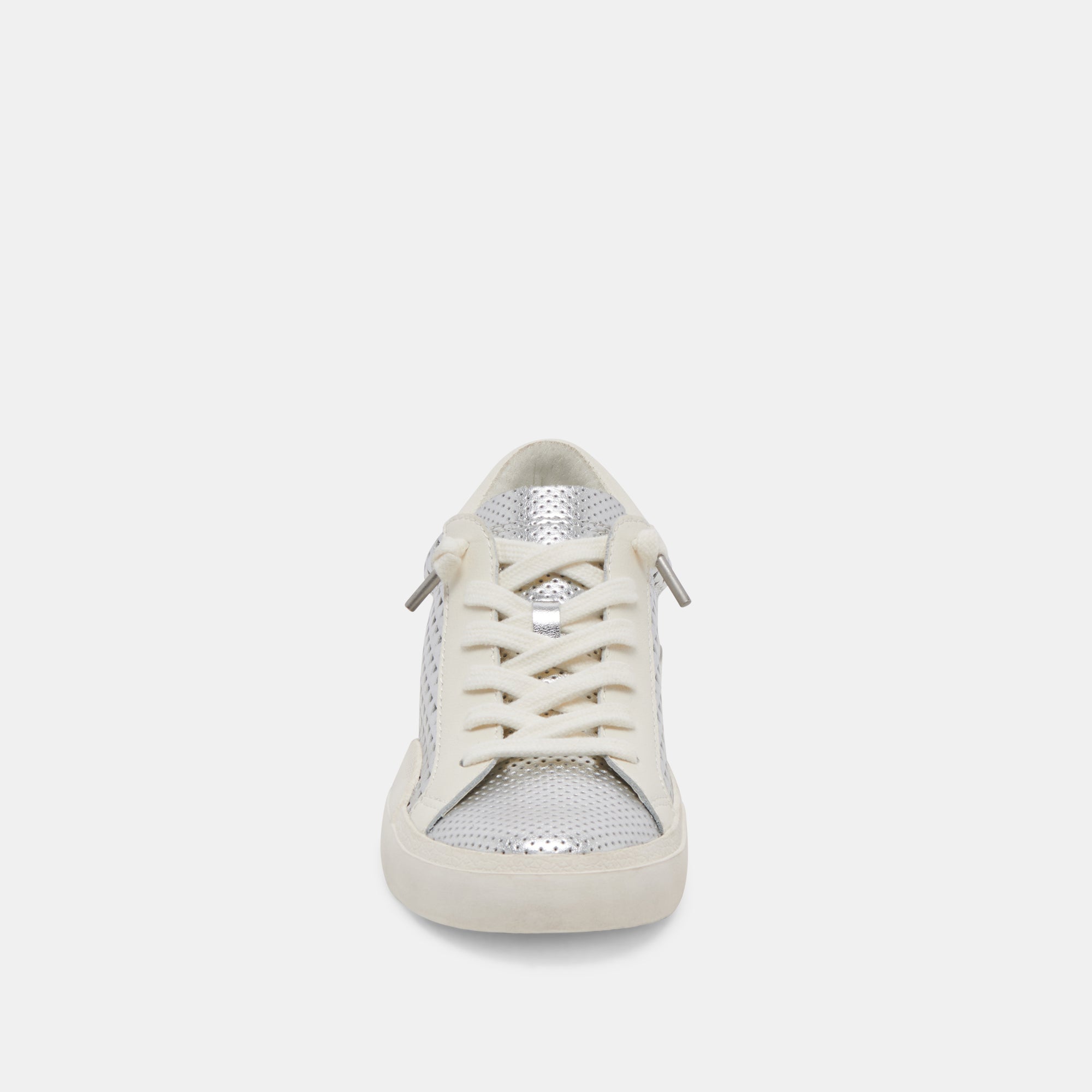 ZINA PERF 360 SNEAKERS SILVER LEATHER - re:vita - Image 6