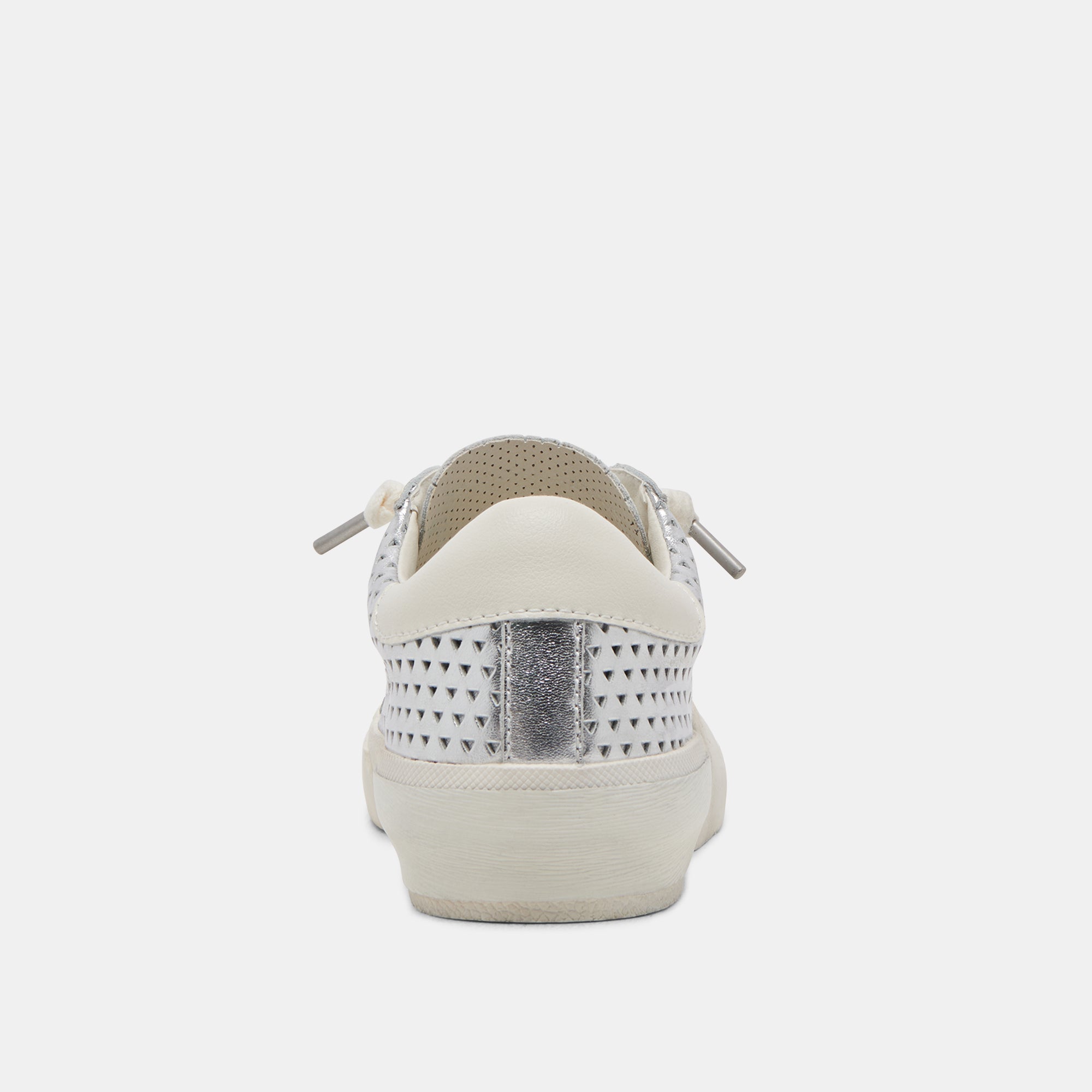 ZINA PERF 360 SNEAKERS SILVER LEATHER - re:vita - Image 7