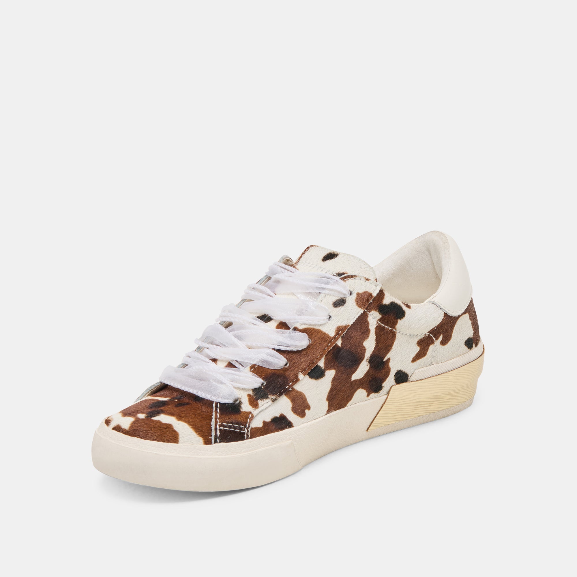 ZINA SNEAKERS COCOA TAURUS CALF HAIR - Image 4