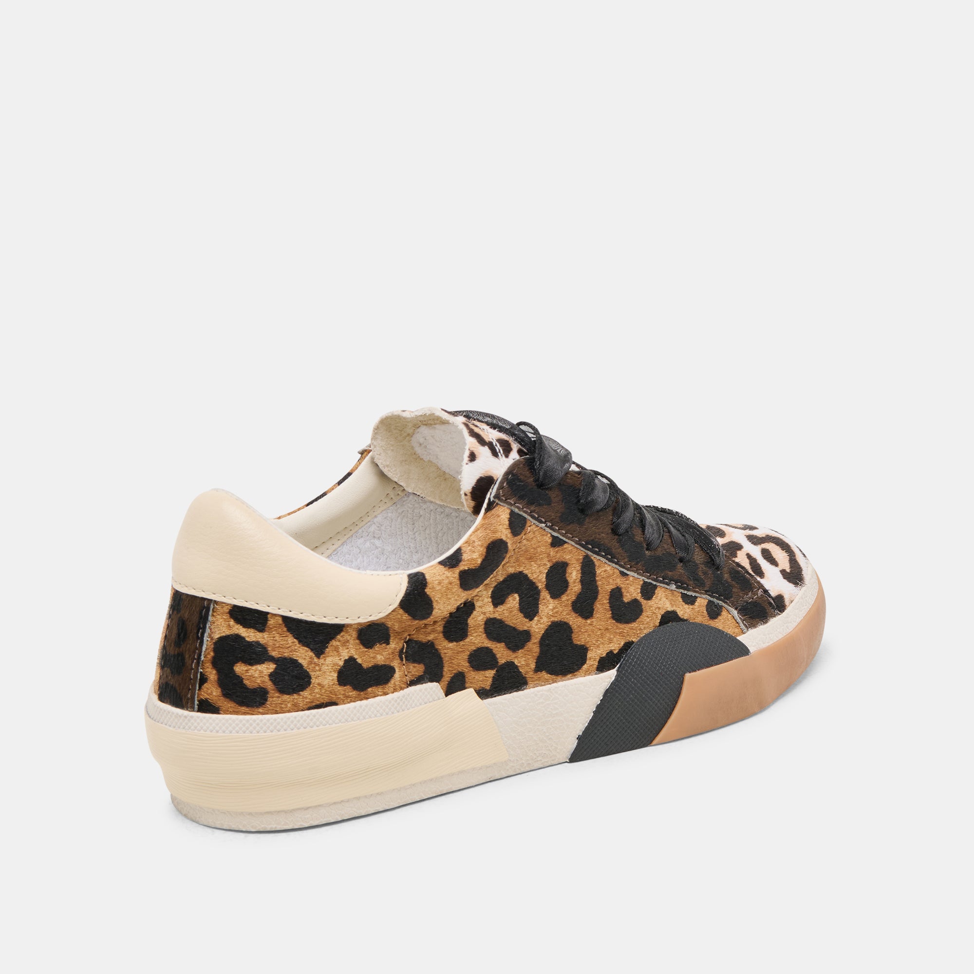 ZINA SNEAKERS TAN MULTI CALF HAIR - Image 3