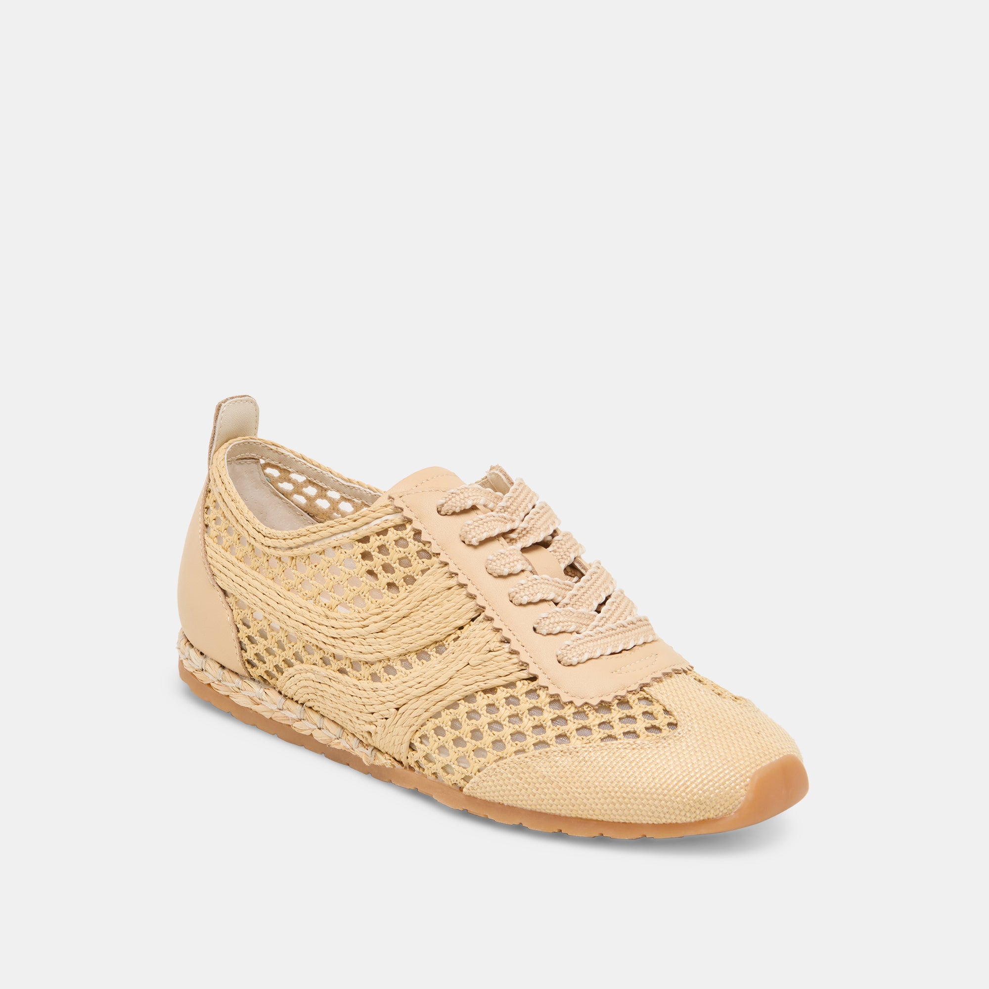 DREAM SNEAKERS LT NATURAL WOVEN RAFFIA - Image 3