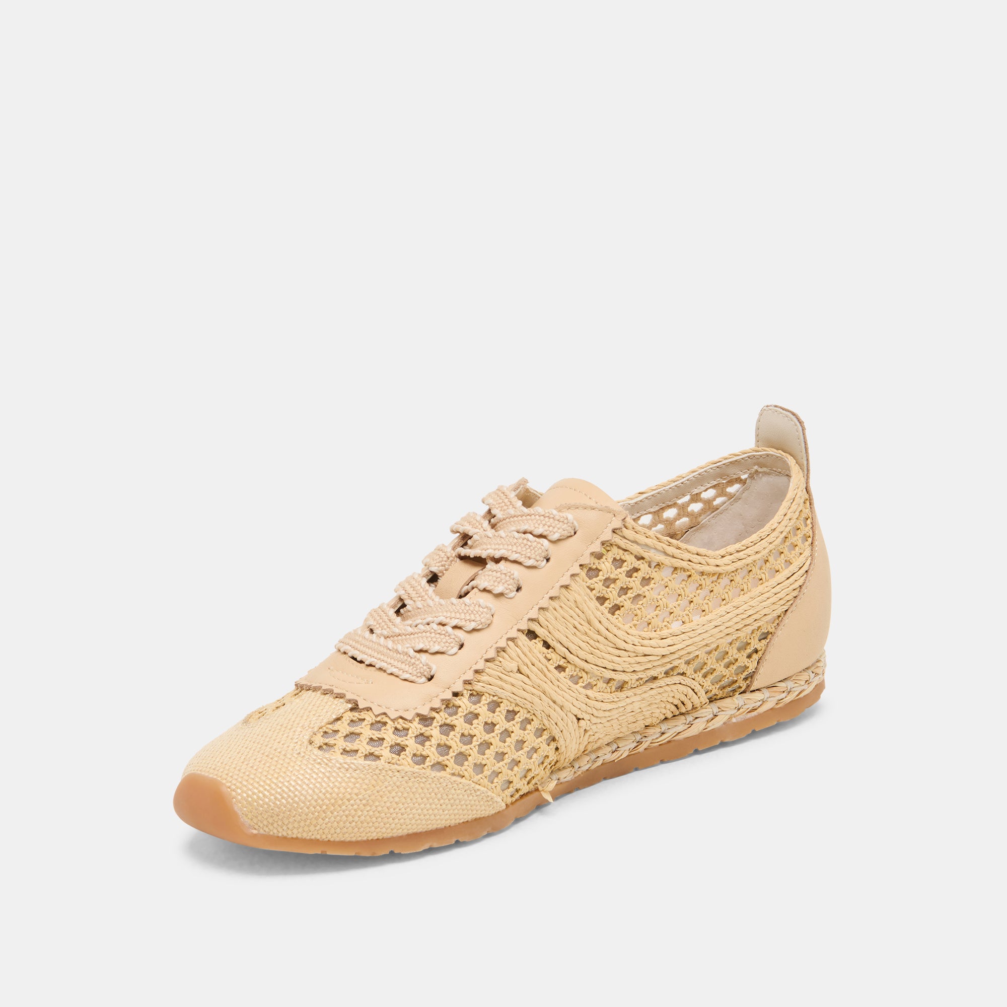 DREAM SNEAKERS LT NATURAL WOVEN RAFFIA - Image 6