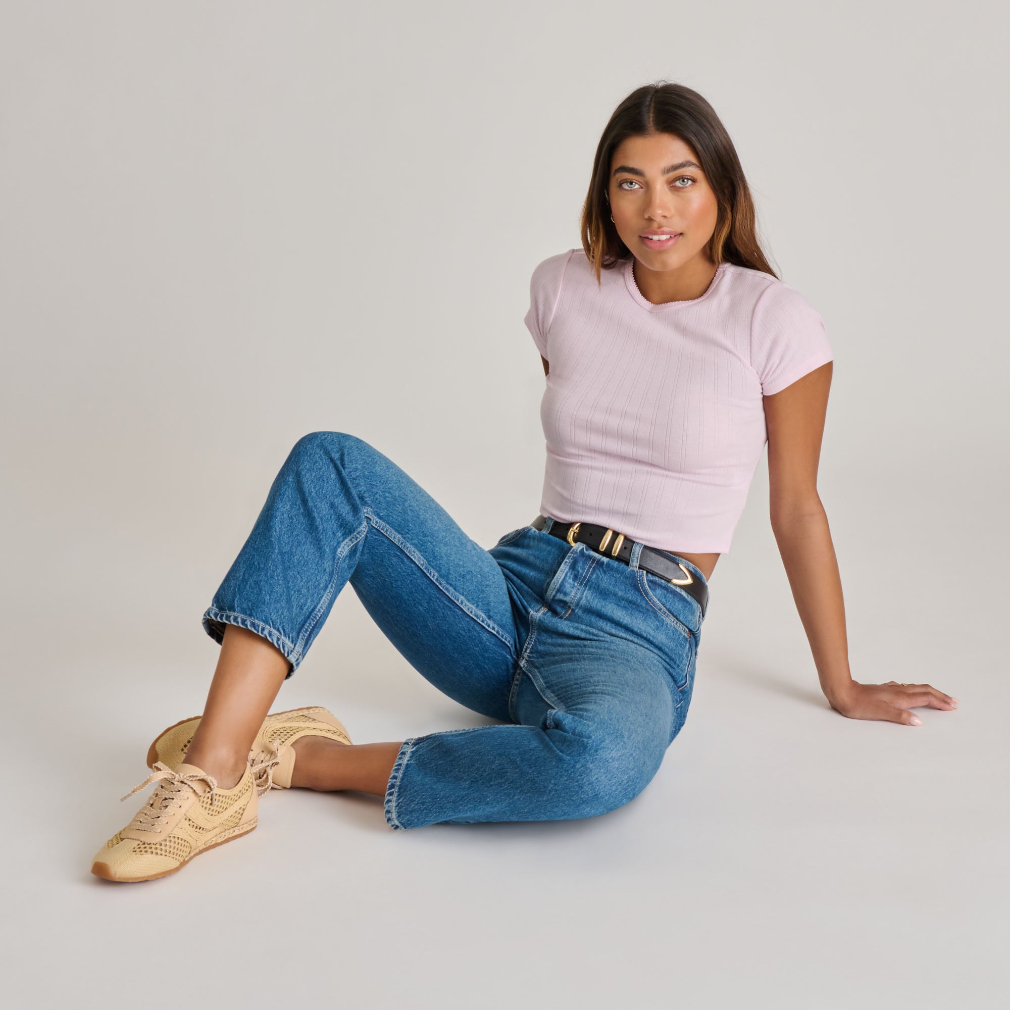 DREAM SNEAKERS LT NATURAL WOVEN RAFFIA - Image 4