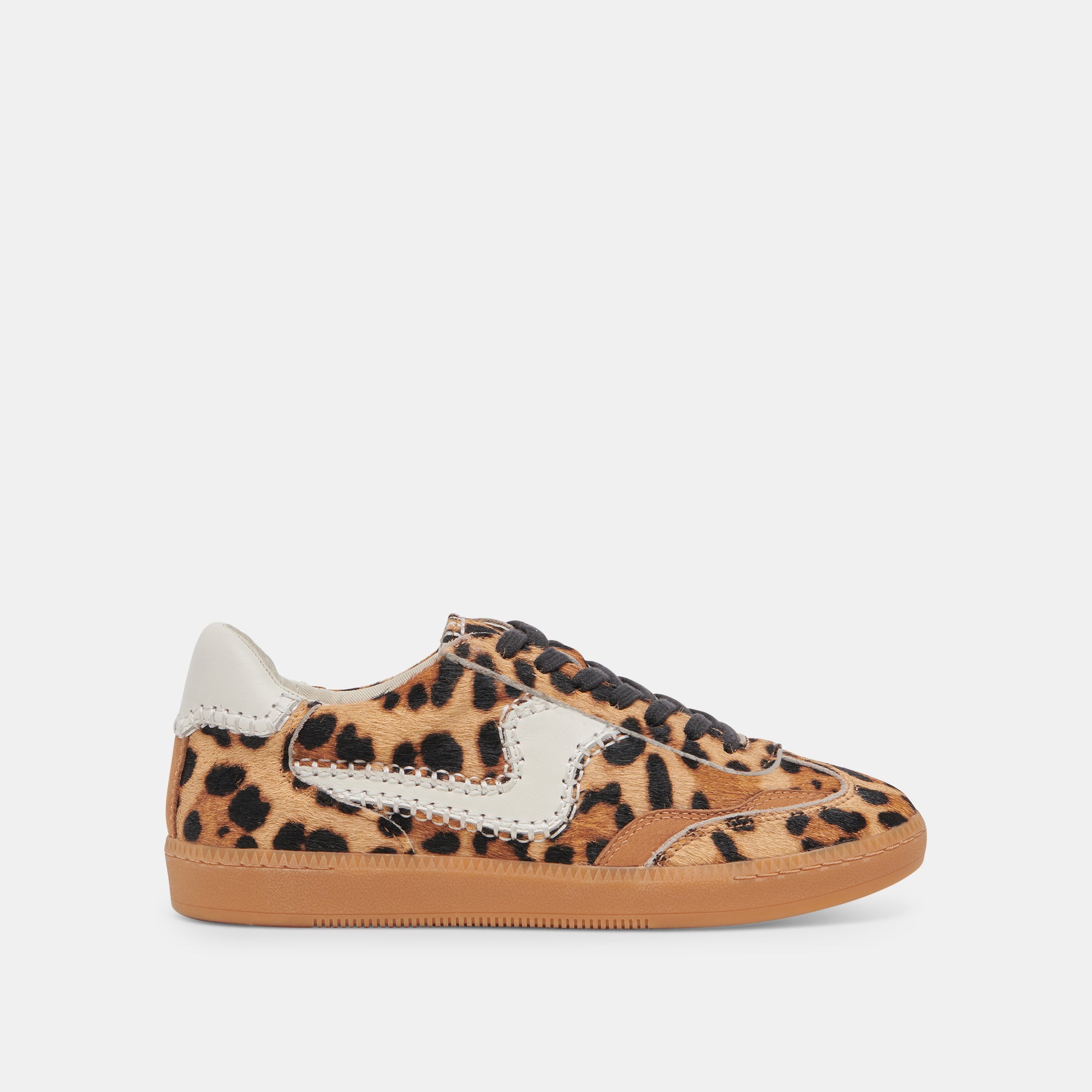 NOTICE STITCH SNEAKERS DK LEOPARD CALF HAIR - Image 7