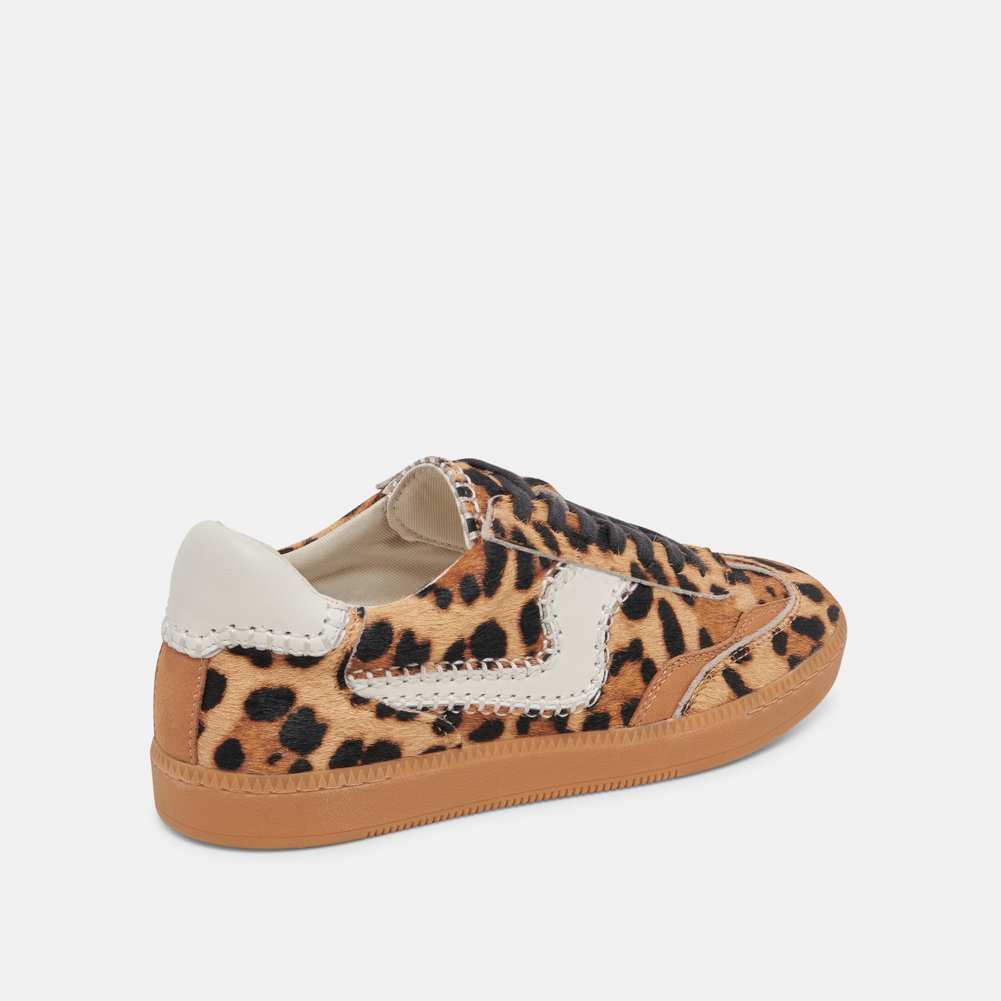 NOTICE STITCH WIDE SNEAKERS DK LEOPARD CALF HAIR - Image 3