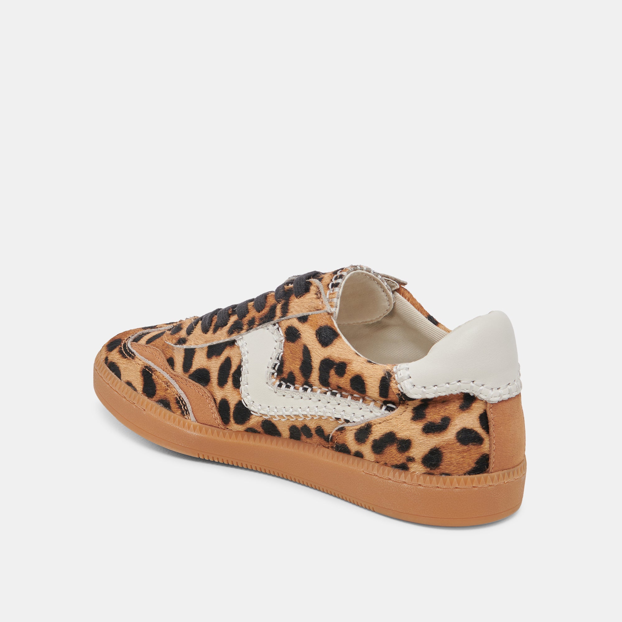 NOTICE STITCH WIDE SNEAKERS DK LEOPARD CALF HAIR - Image 5