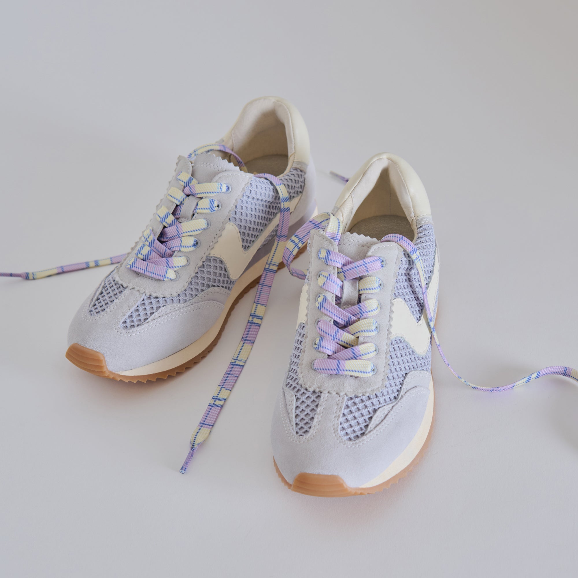 PREPPY PLAID LACE PURPLE MULTI - Image 2