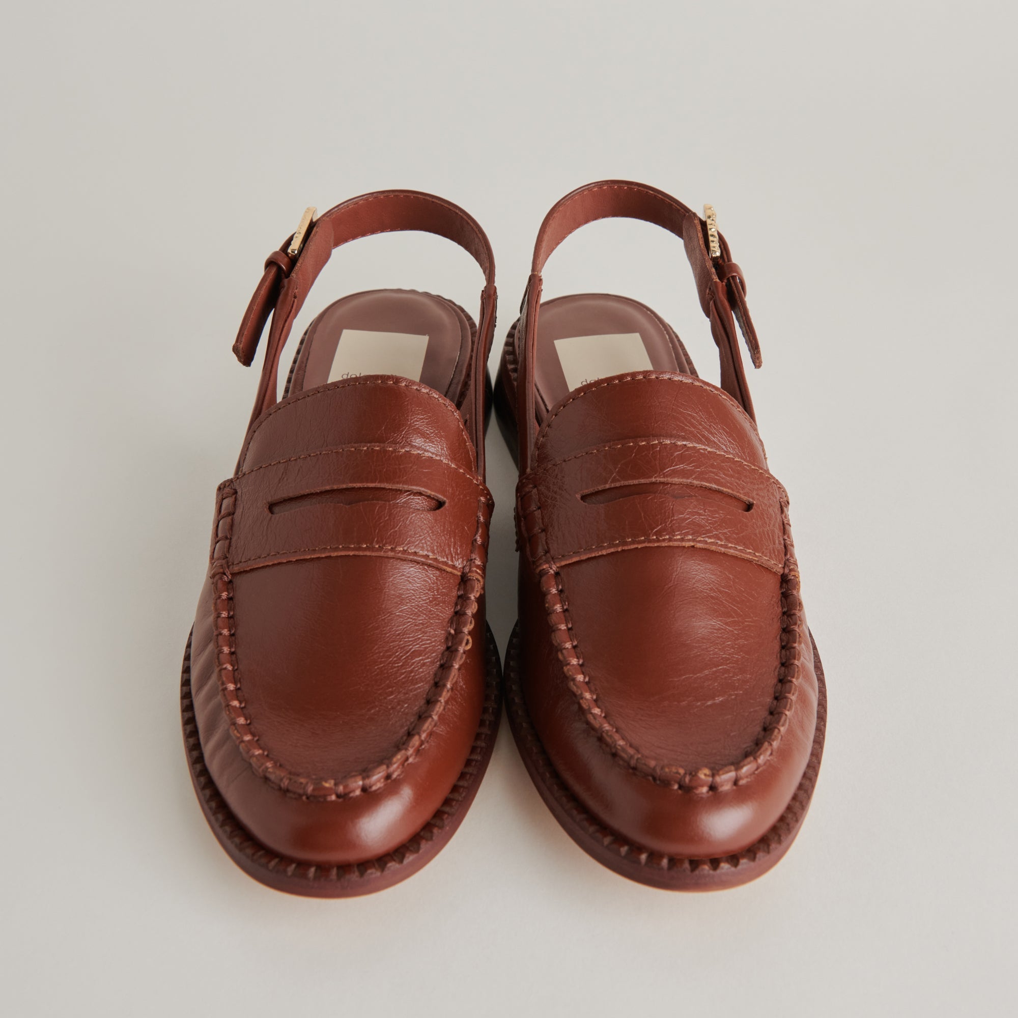 HARDI LOAFERS BROWN CRINKLE PATENT - re:vita - Image 9